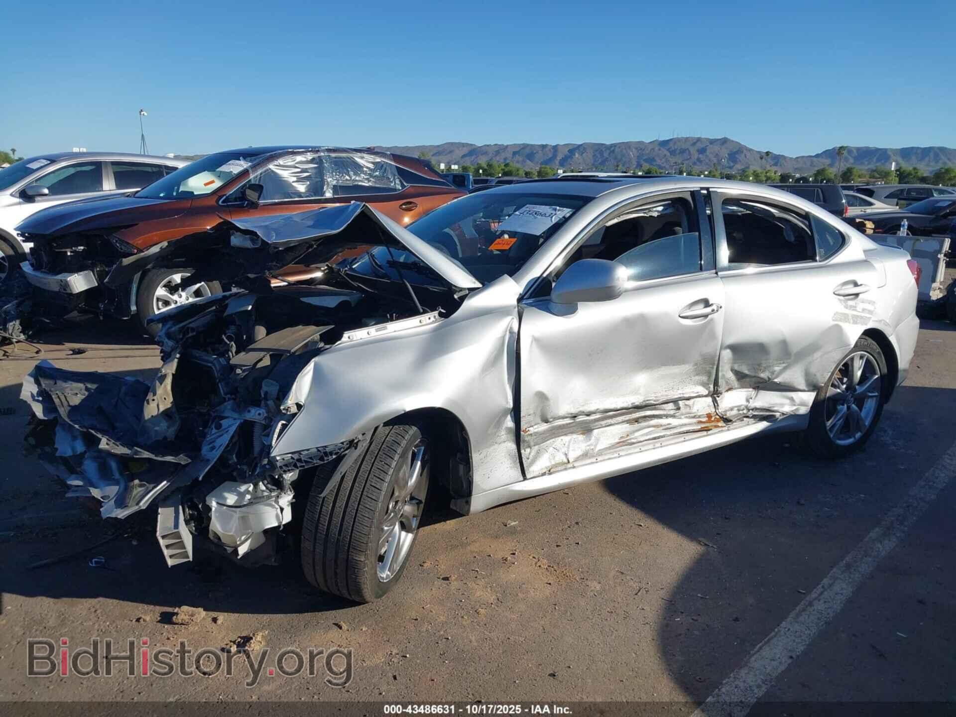 2006 LEXUS IS 350 - VIN: JTHBE262162005248 - Фото 2