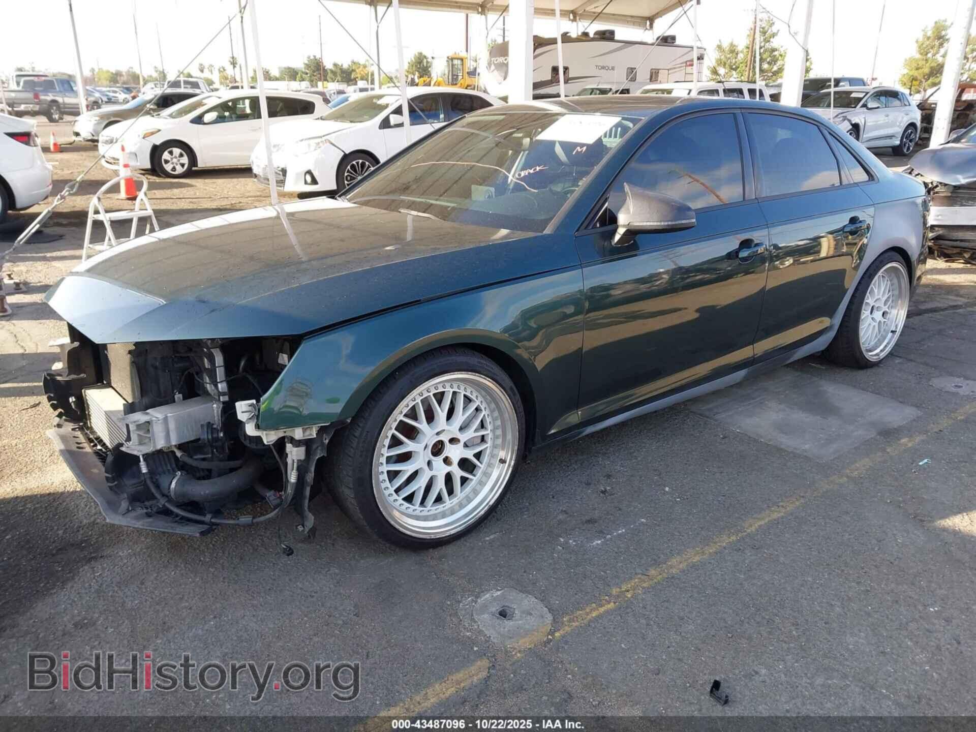 2017 AUDI A4 - VIN: WAUANAF49HN017932 - Фото 2