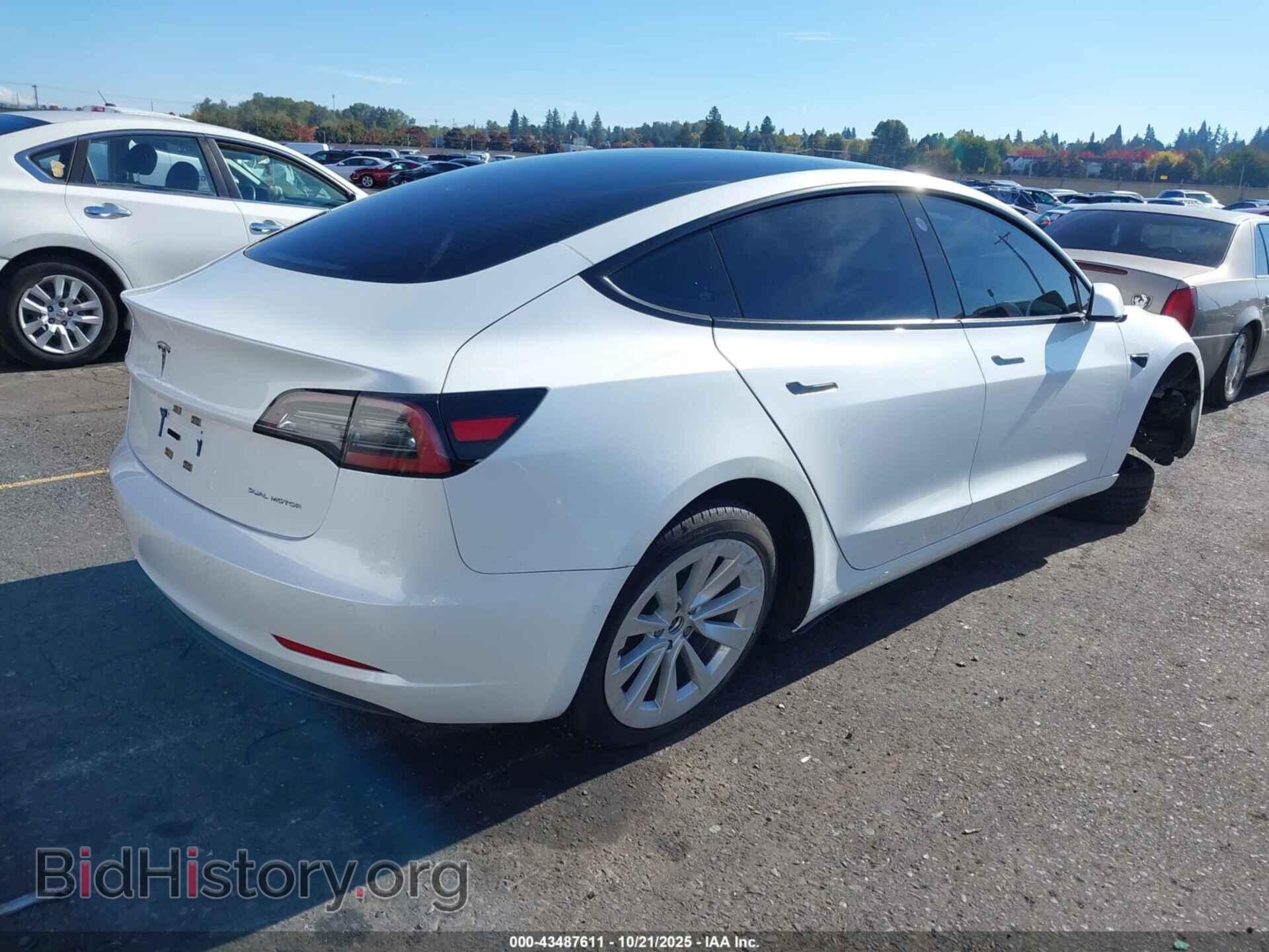 2022 TESLA MODEL 3 - VIN: 5YJ3E1EB5NF143565 - Фото 4