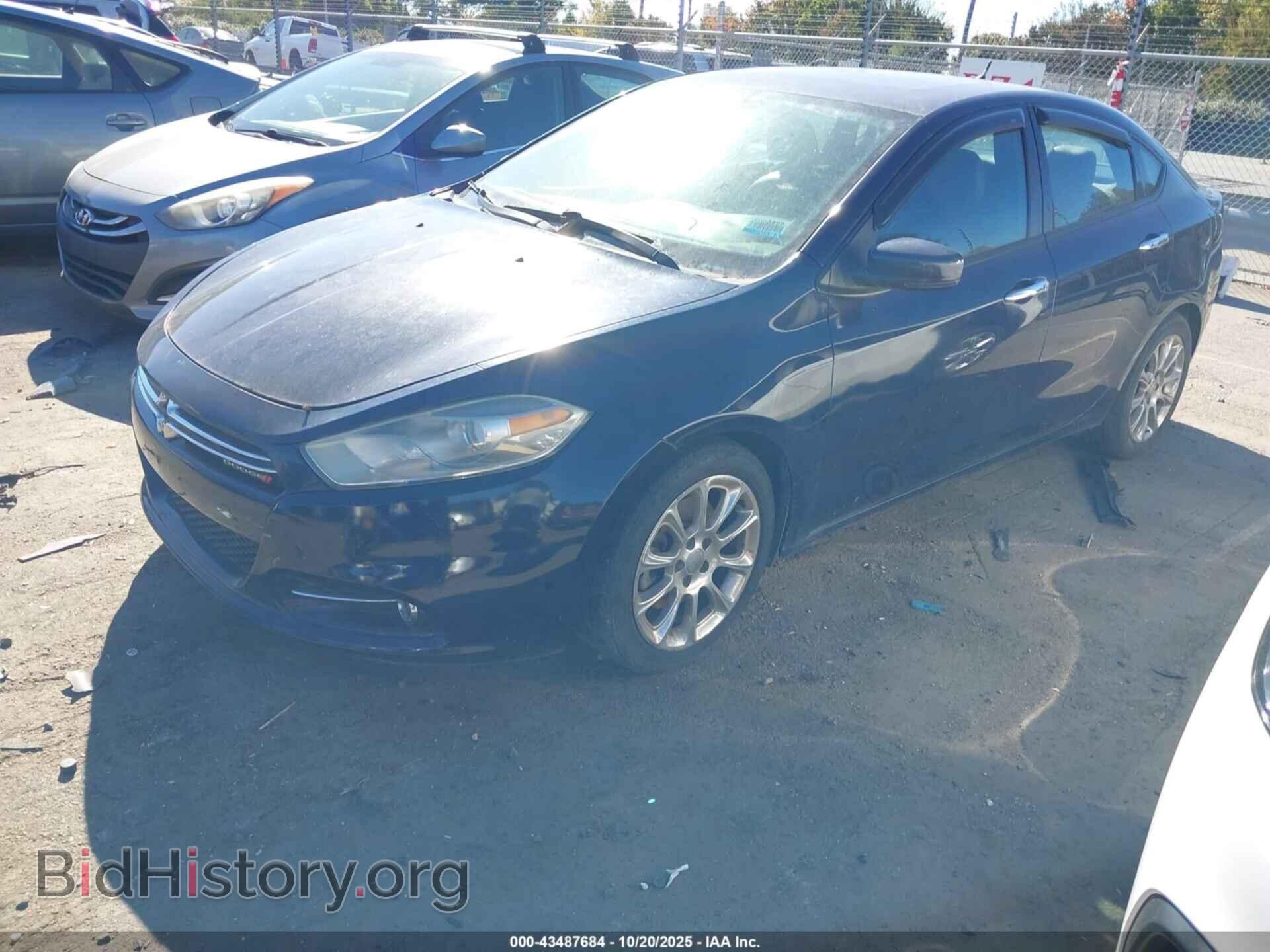 2014 DODGE DART - VIN: 1C3CDFCBXED703045 - Фото 2