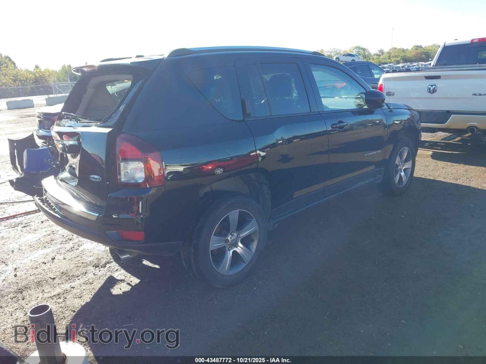 2017 JEEP COMPASS - VIN: 1C4NJDEB3HD109142 - Фото 4