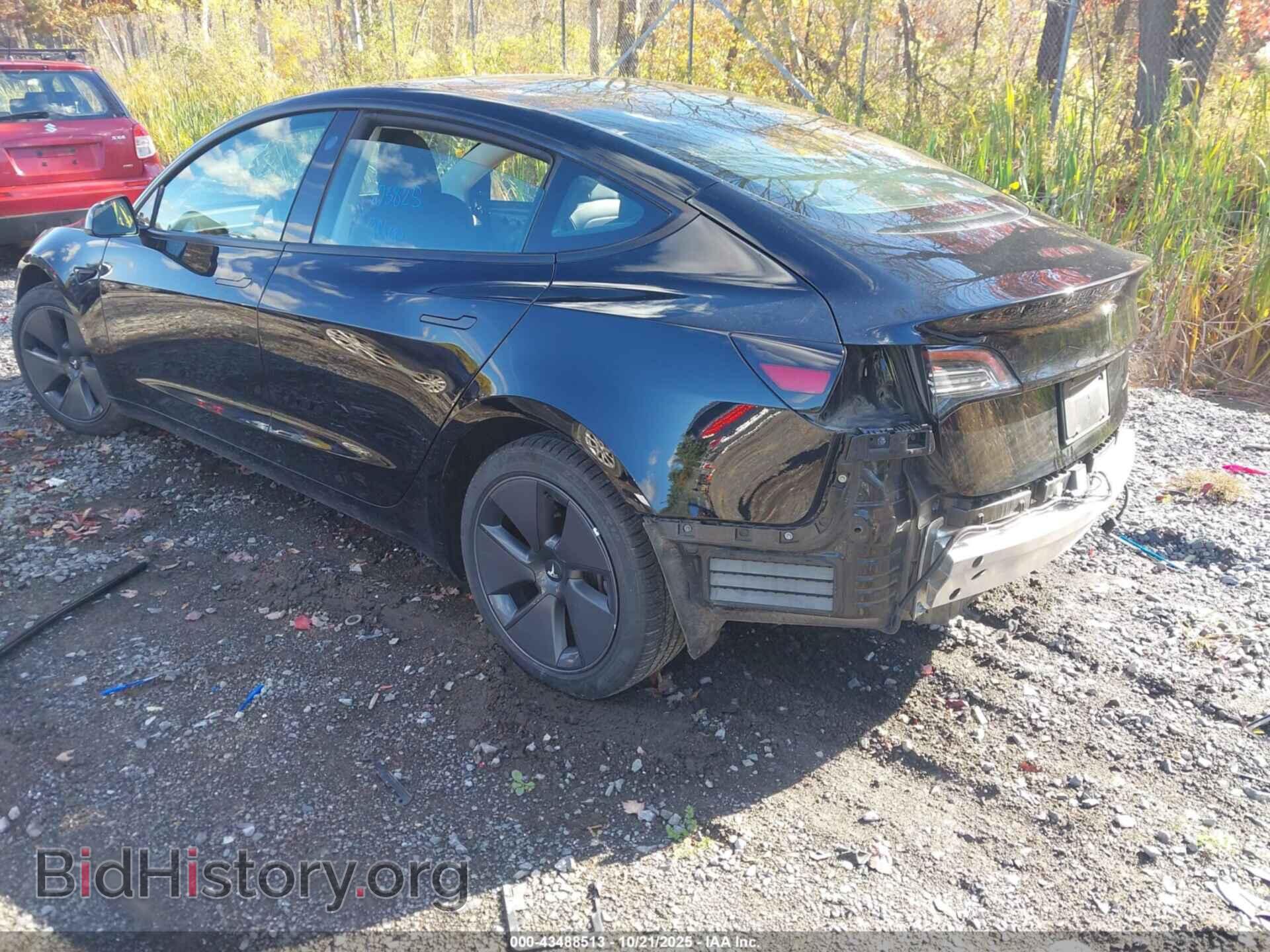 2022 TESLA MODEL 3 - VIN: 5YJ3E1EB6NF202543 - Фото 3
