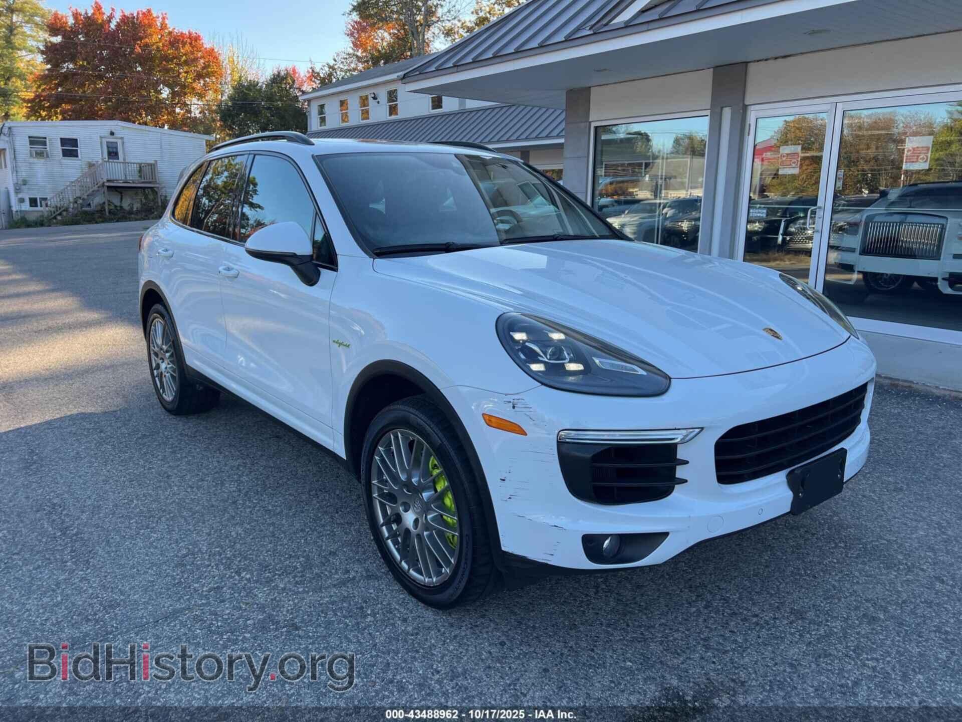Фотография WP1AE2A20GLA17115 - PORSCHE CAYENNE E-HYBRID 2016