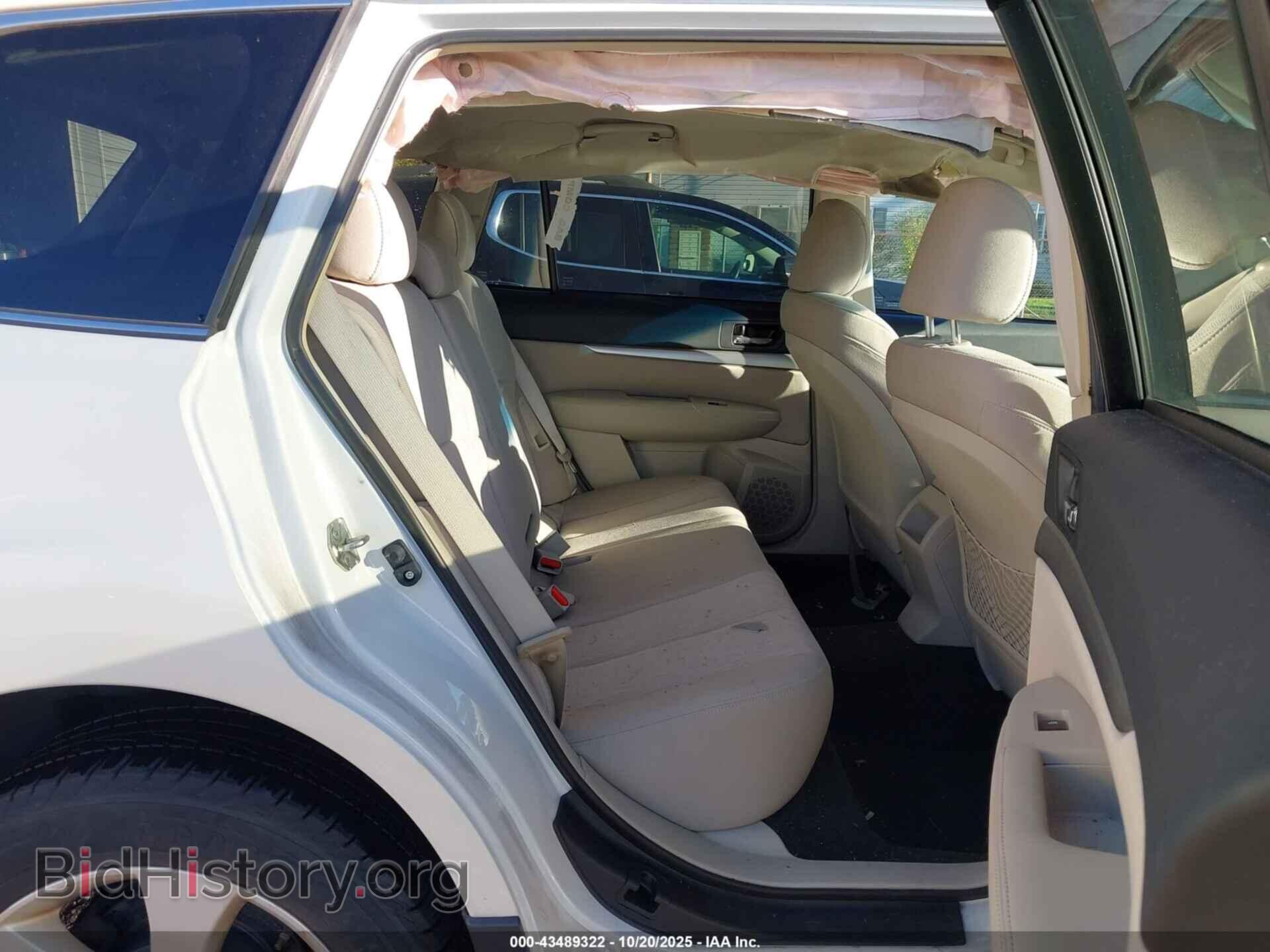 2014 SUBARU OUTBACK - VIN: 4S4BRBDC4E3326383 - Фото 8