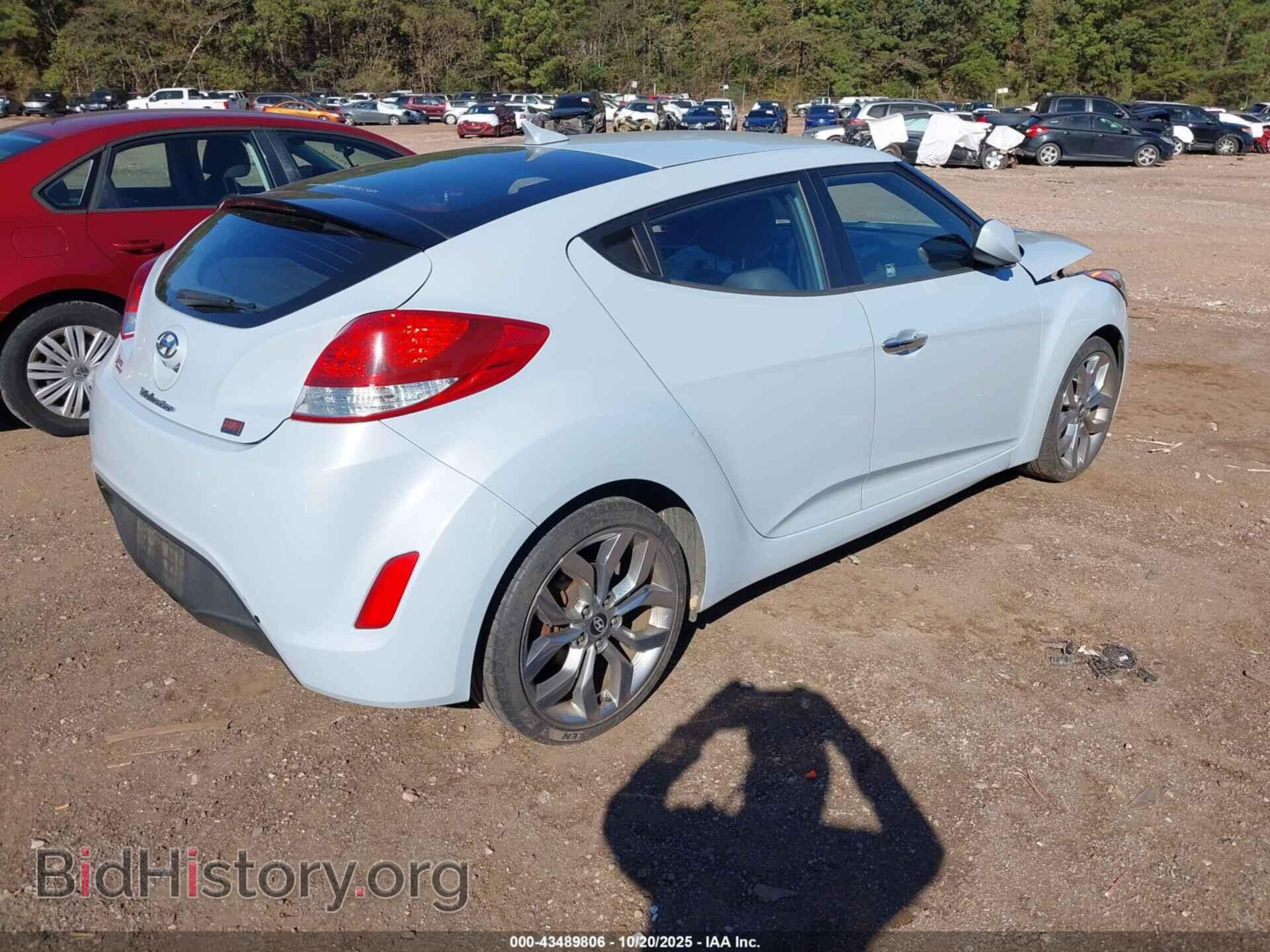 2015 HYUNDAI VELOSTER - VIN: KMHTC6AD8FU222307 - Фото 4