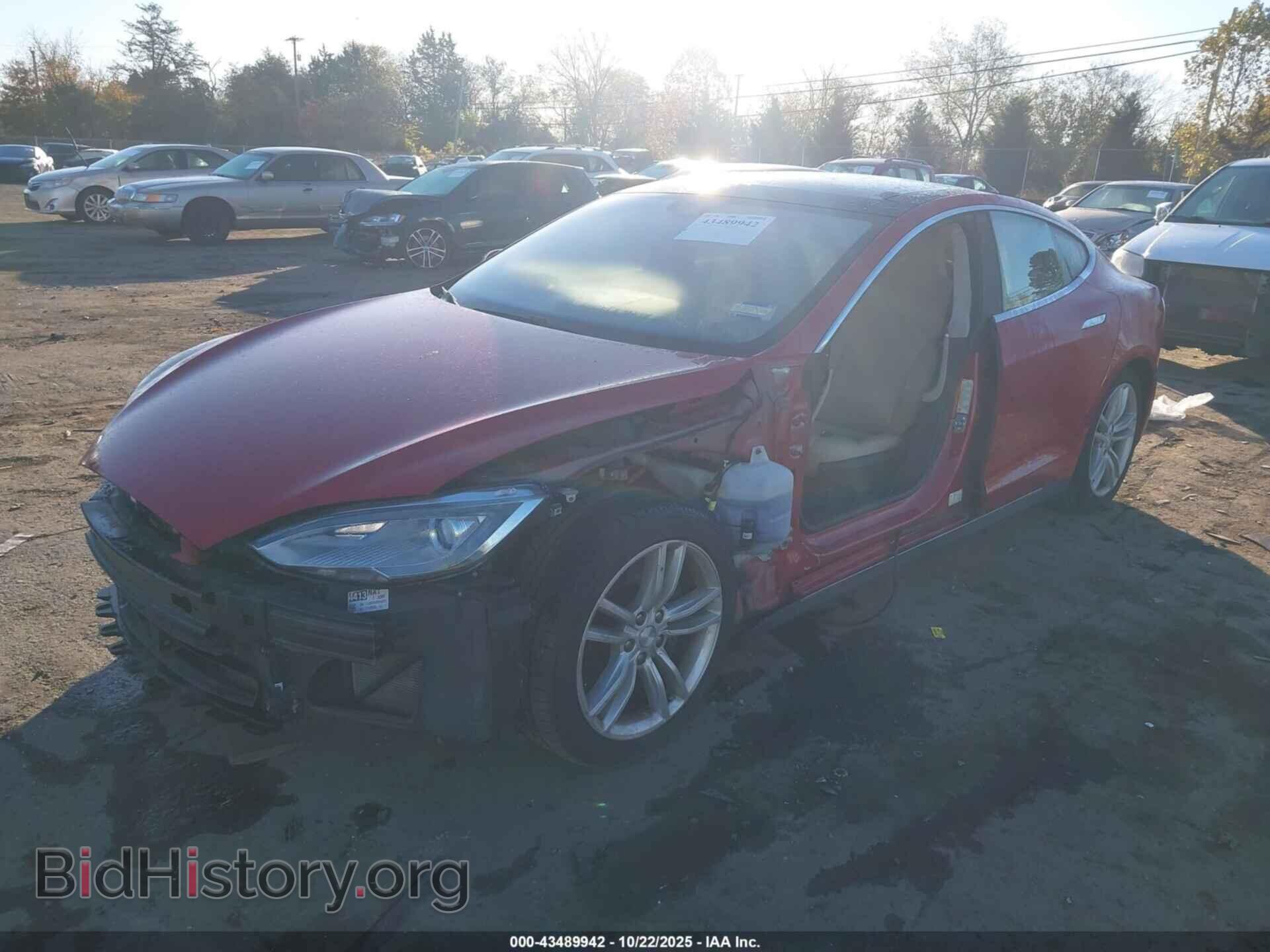 2015 TESLA MODEL S - VIN: 5YJSA1S2XFF085434 - Photo 2