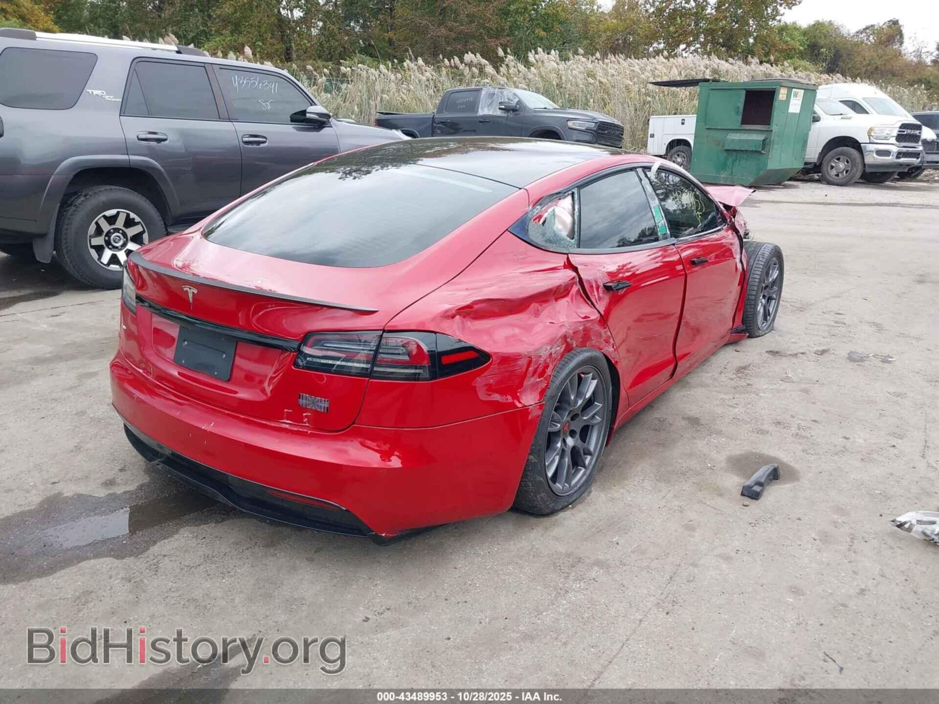 2022 TESLA MODEL S - VIN: 5YJSA1E67NF479549 - Фото 4