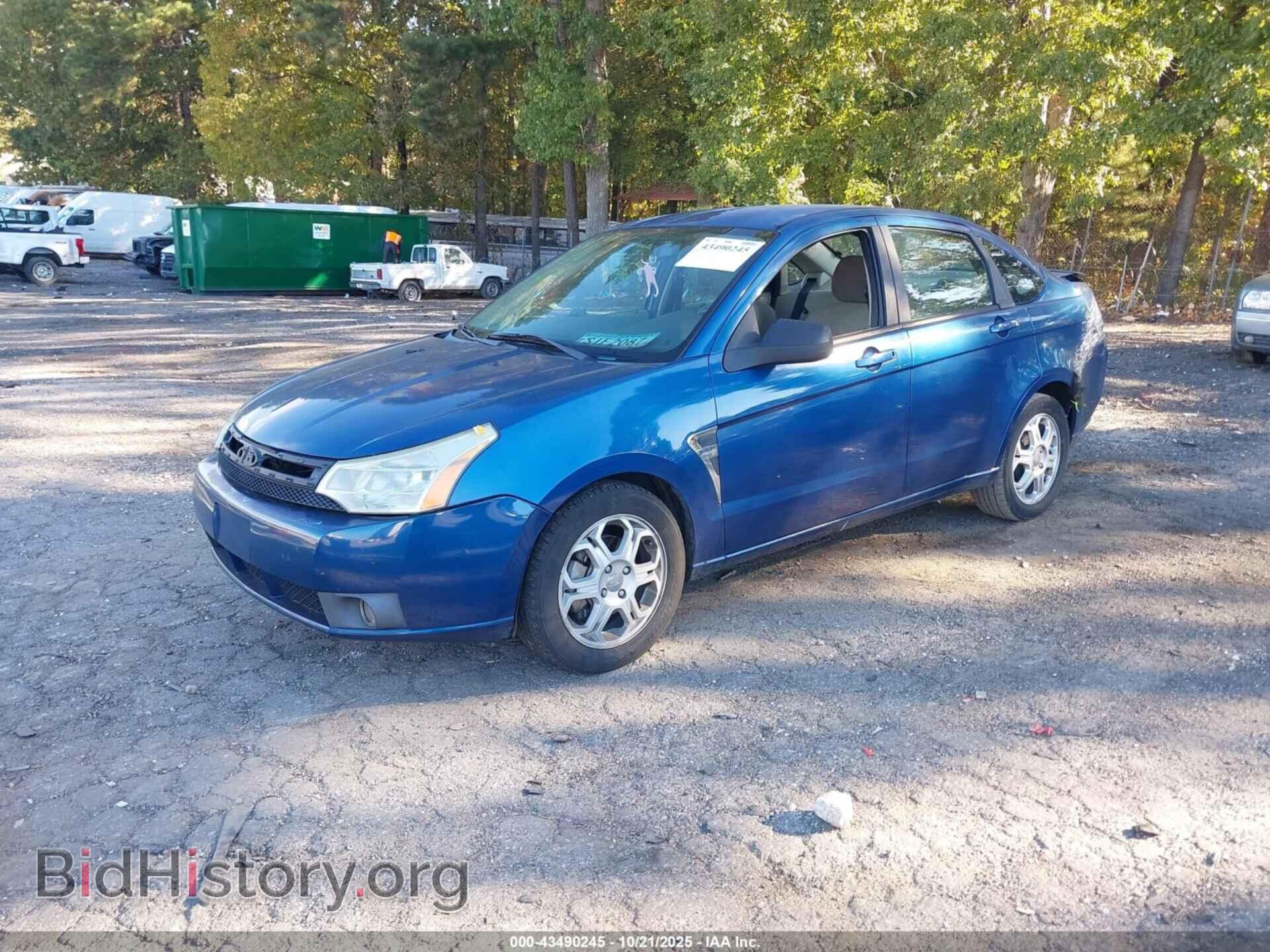 2008 FORD FOCUS - VIN: 1FAHP35N18W255727 - Фото 2