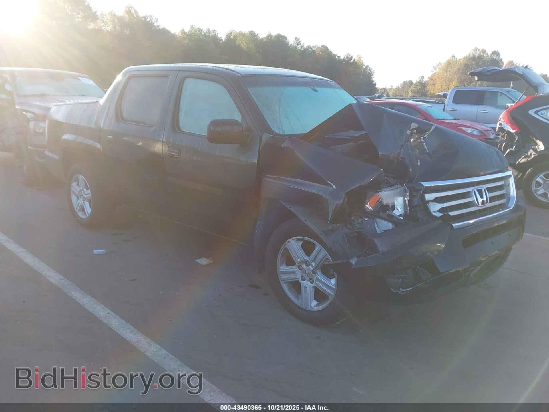 Photo 5FPYK1F59CB453794 - HONDA RIDGELINE 2012
