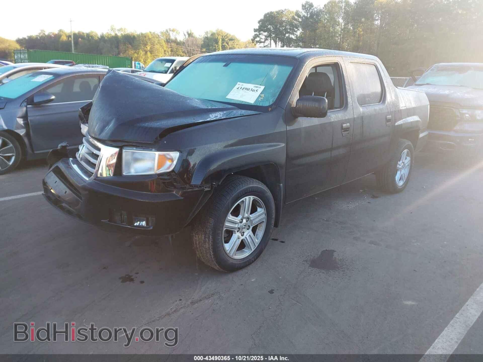 2012 HONDA RIDGELINE - VIN: 5FPYK1F59CB453794 - Фото 2