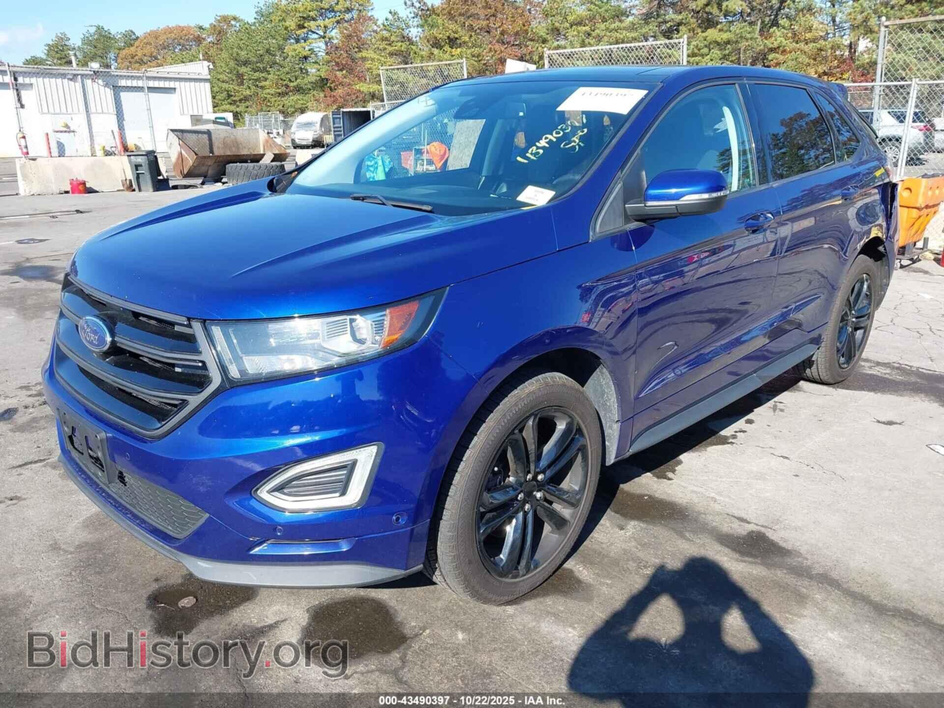 2015 FORD EDGE - VIN: 2FMTK4APXFBB00586 - Фото 2
