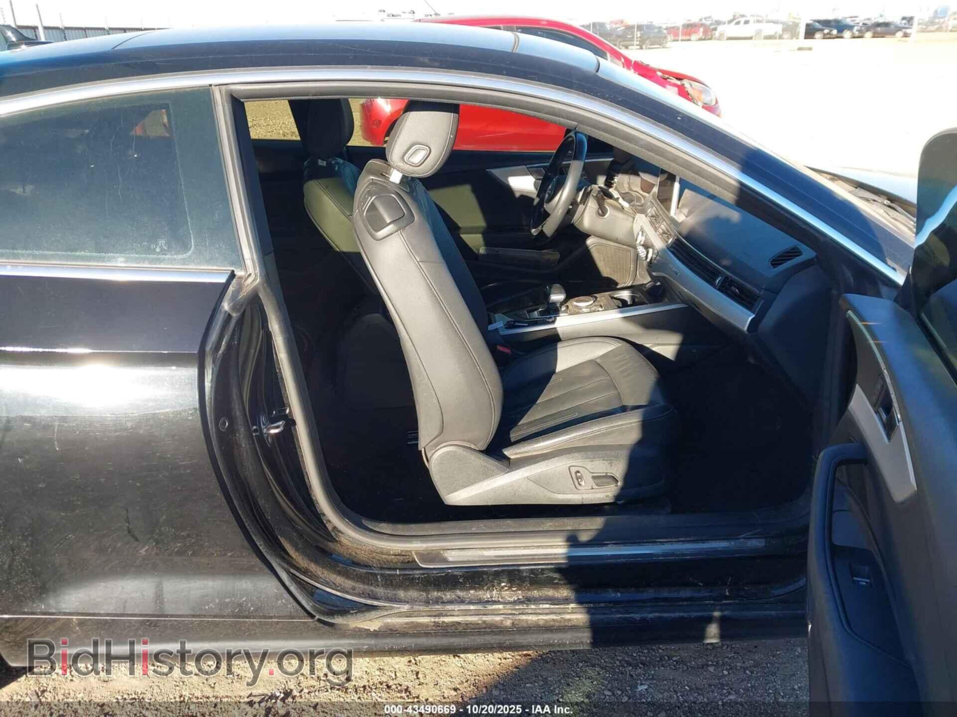 2018 AUDI A5 - VIN: WAUPNAF52JA028030 - Фото 5