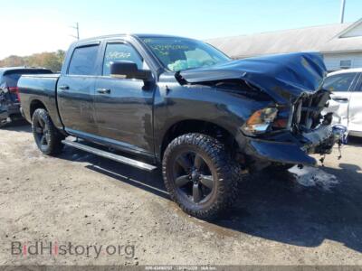 2018 RAM 1500 Big Horn 4X4 5'7 Box, black — VIN 1C6RR7LT8JS224237, IAAI
