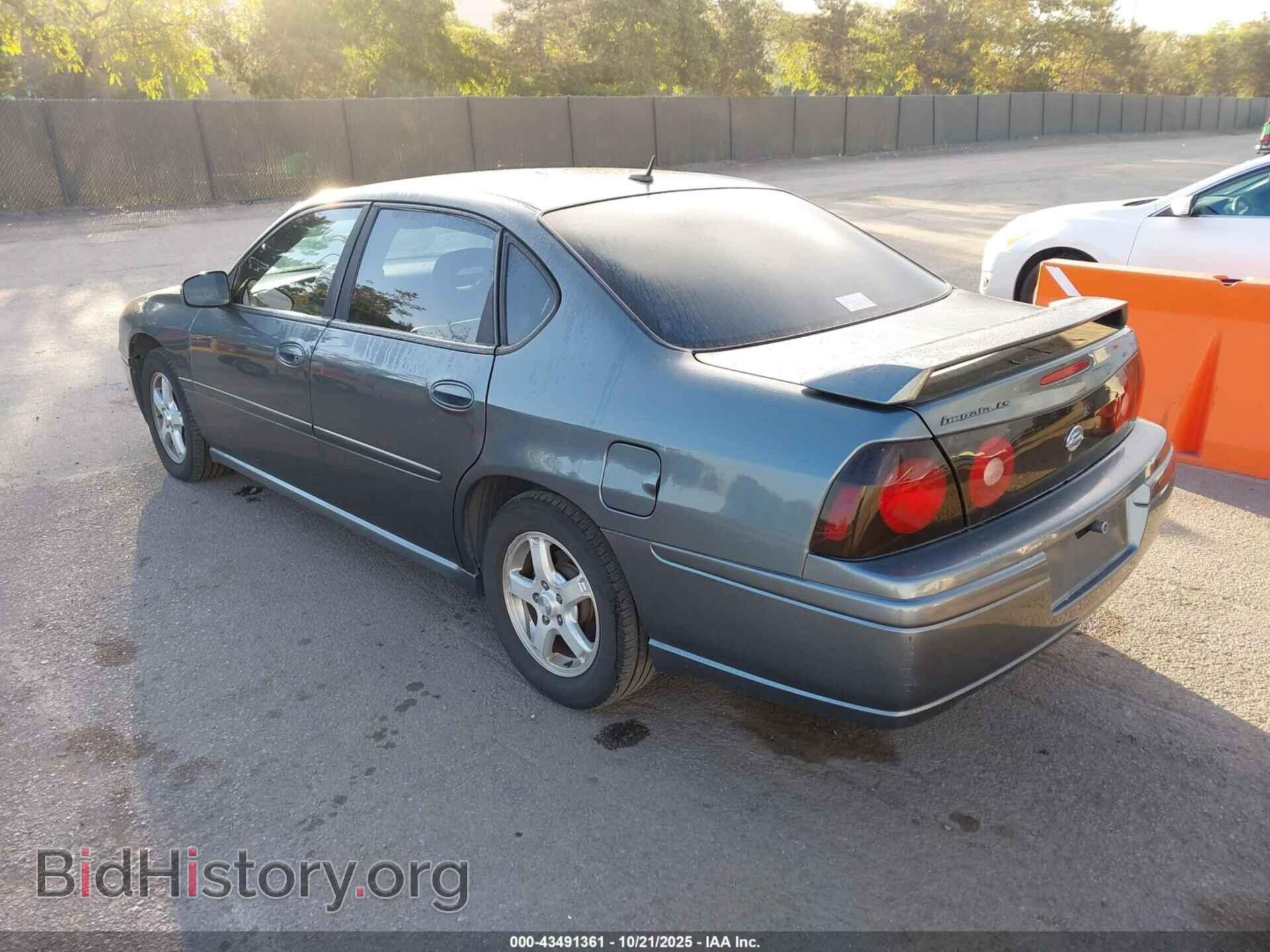 2005 CHEVROLET IMPALA - VIN: 2G1WH52K159209929 - Фото 3