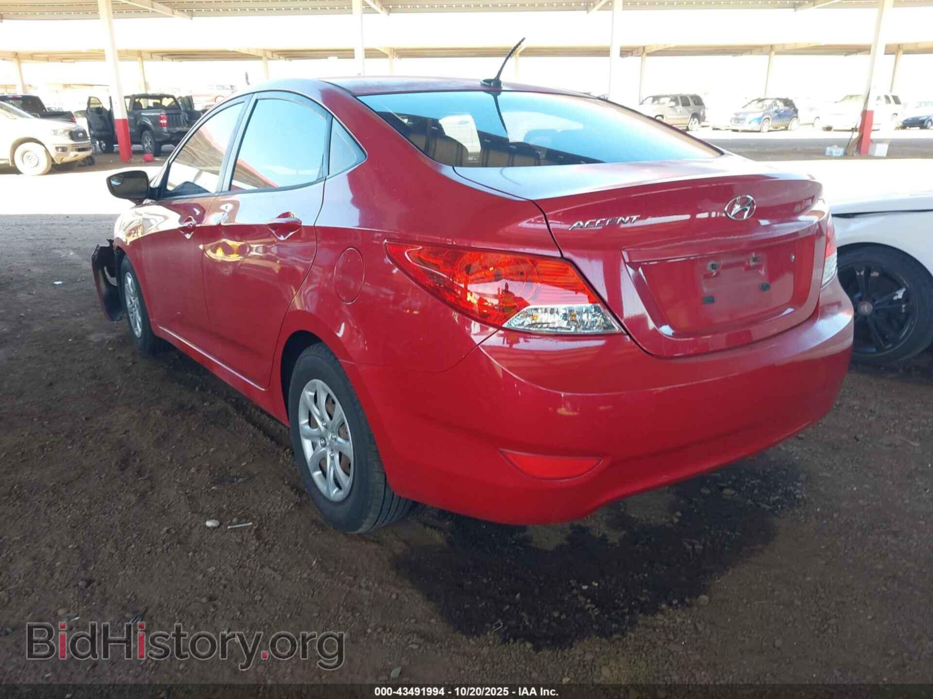 2014 HYUNDAI ACCENT - VIN: KMHCT4AE0EU714406 - Фото 3