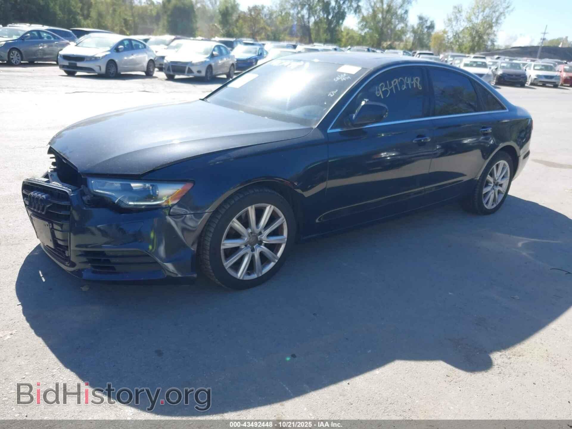 2014 AUDI A6 - VIN: WAUGFAFC8EN048311 - Фото 2