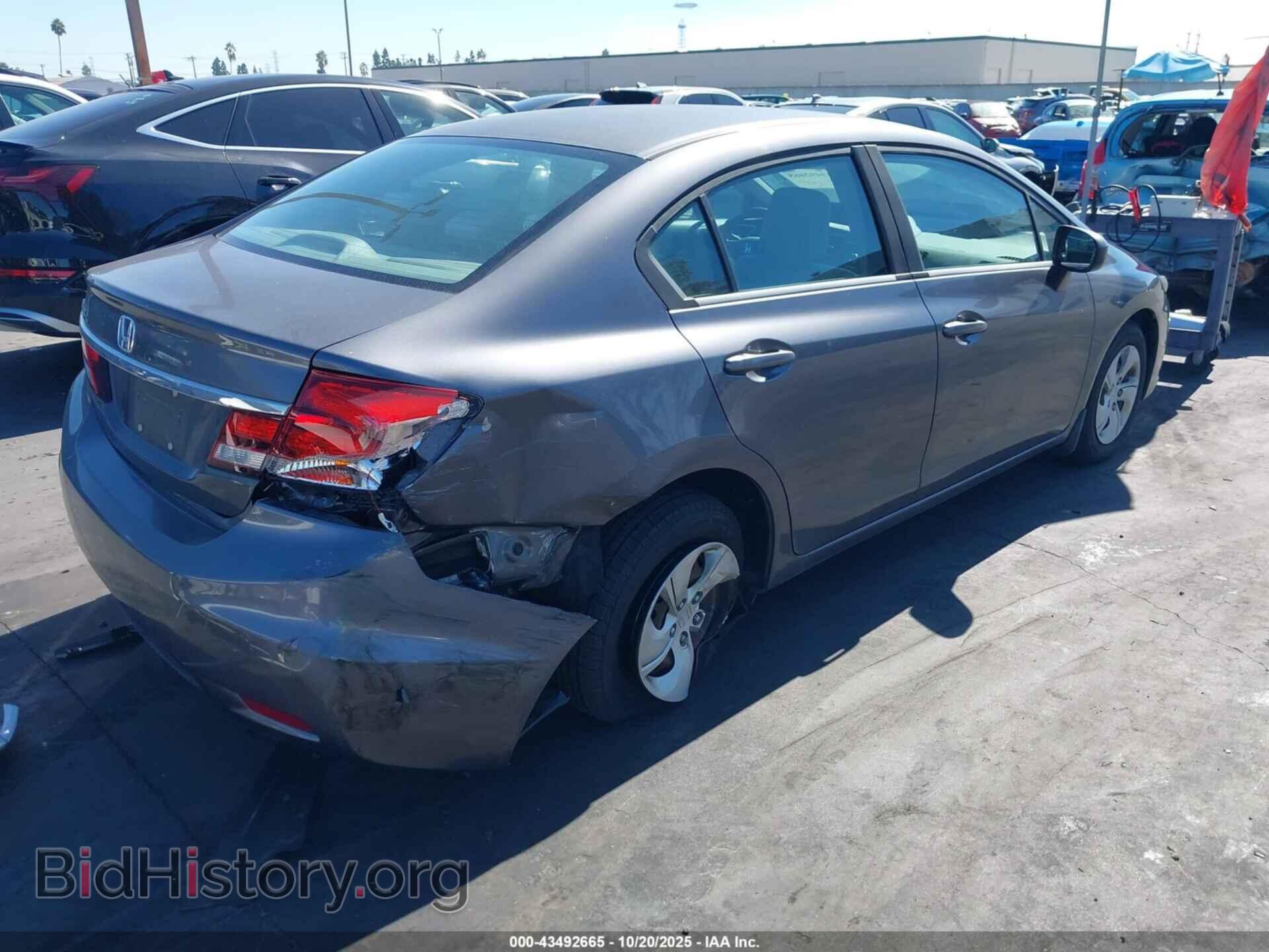 2015 HONDA CIVIC - VIN: 19XFB2F57FE233599 - Фото 4