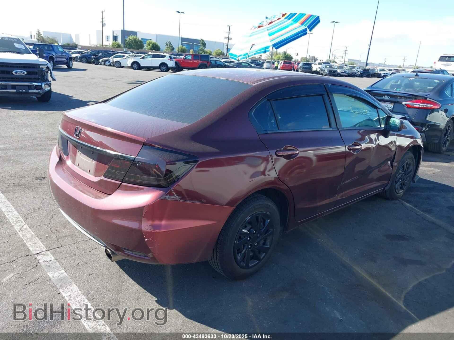 2015 HONDA CIVIC - VIN: 2HGFB2F50FH562019 - Фото 4