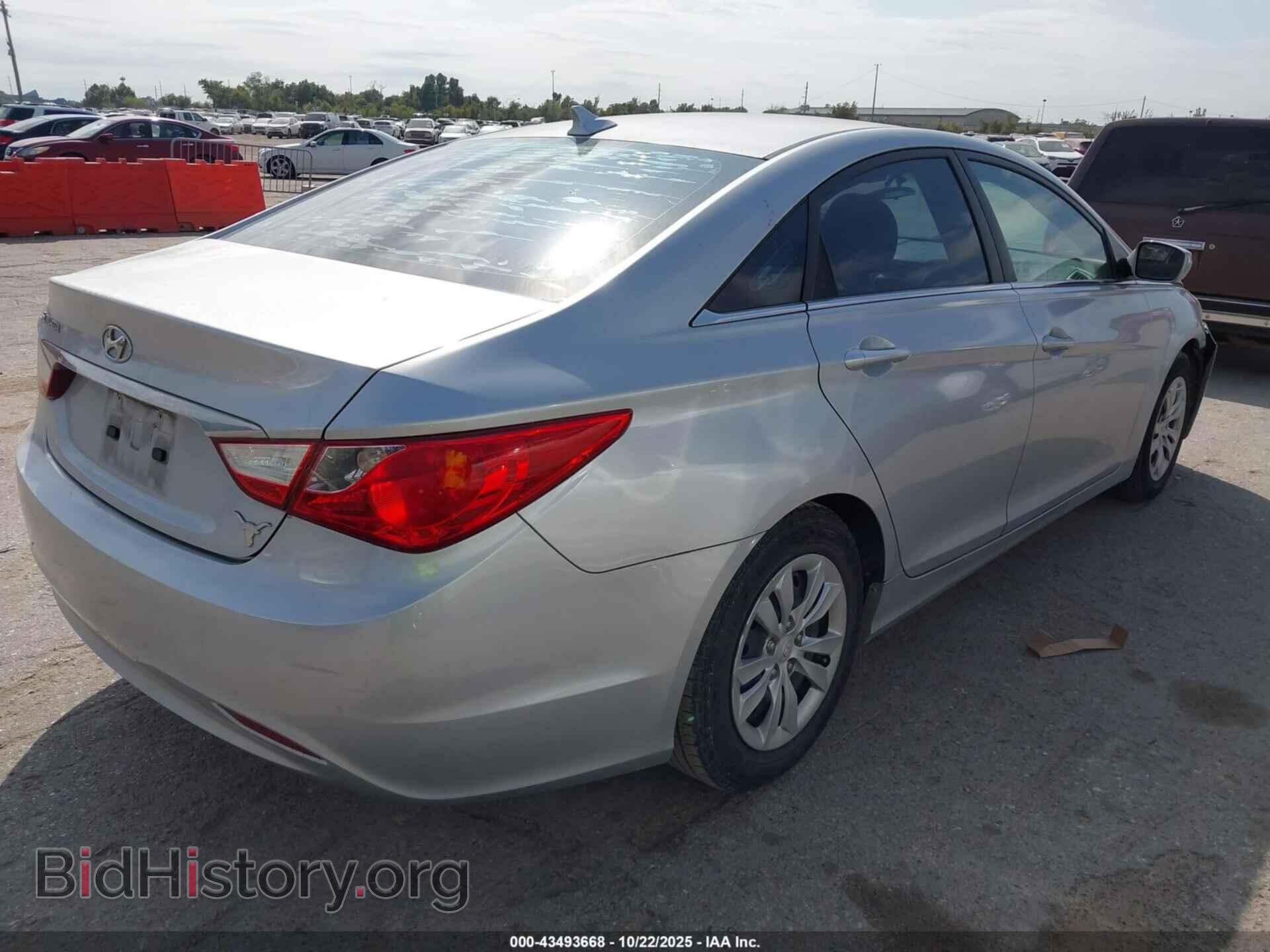 2011 HYUNDAI SONATA - VIN: 5NPEB4AC7BH152427 - Фото 4