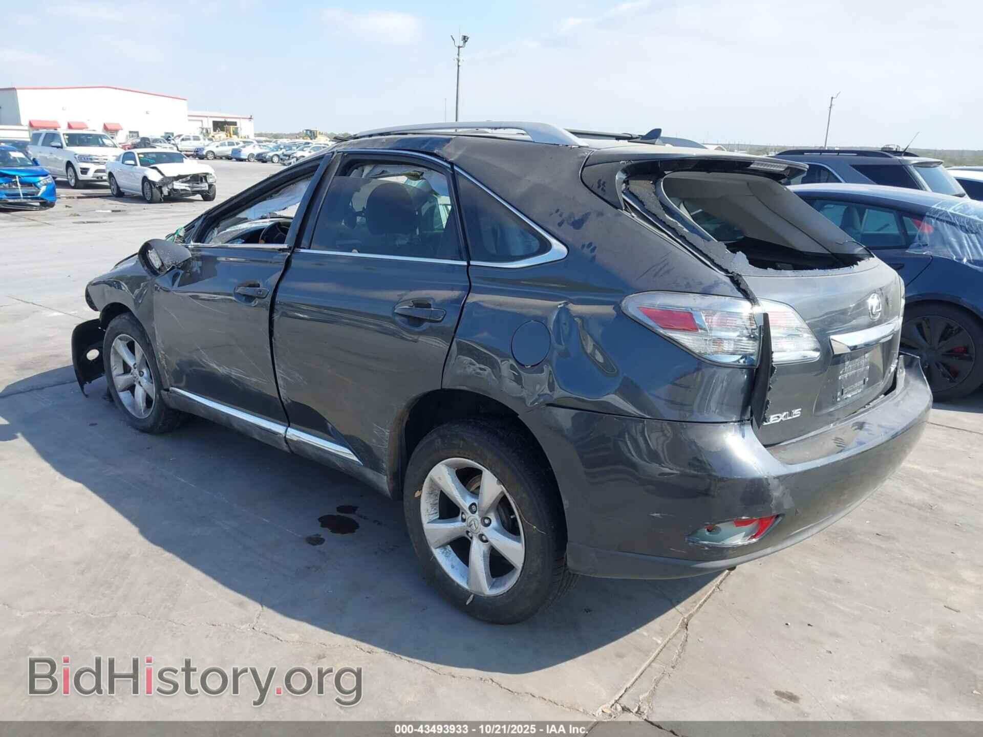 2010 LEXUS RX 350 - VIN: 2T2BK1BA8AC042255 - Фото 3