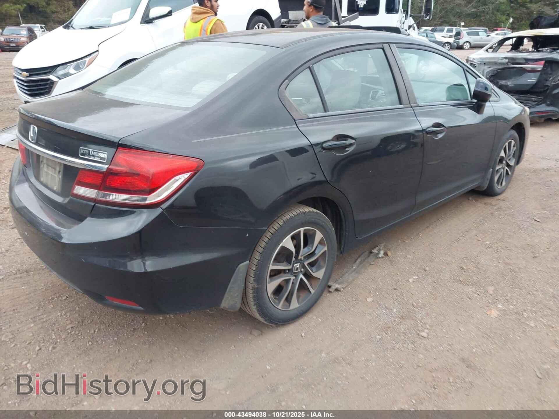 2013 HONDA CIVIC - VIN: 19XFB2F83DE037053 - Фото 4