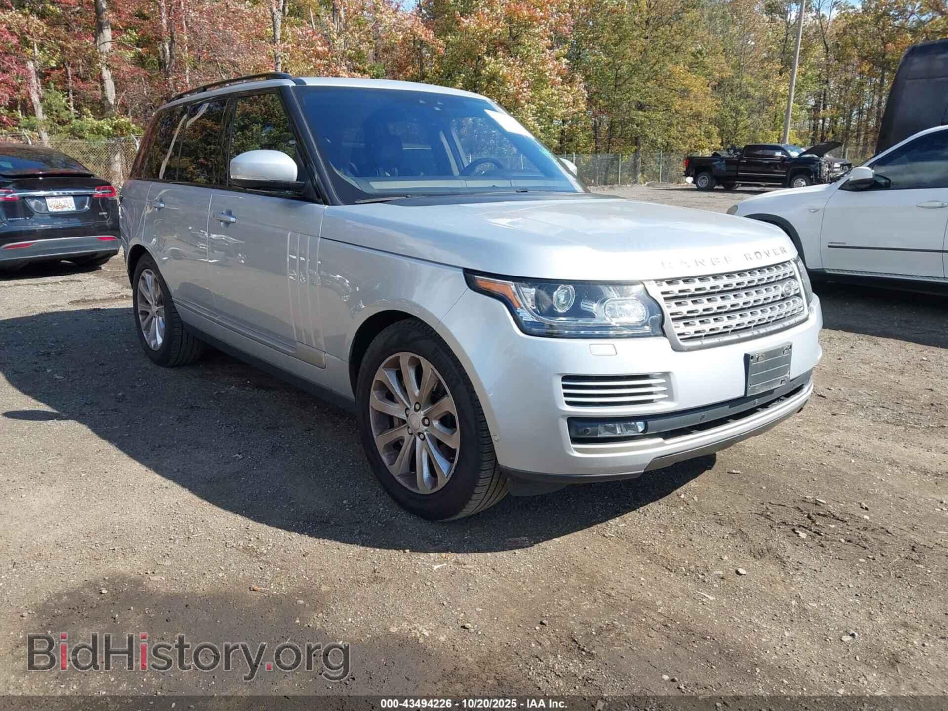 Photo SALGS2FV3HA352303 - LAND ROVER RANGE ROVER 2017