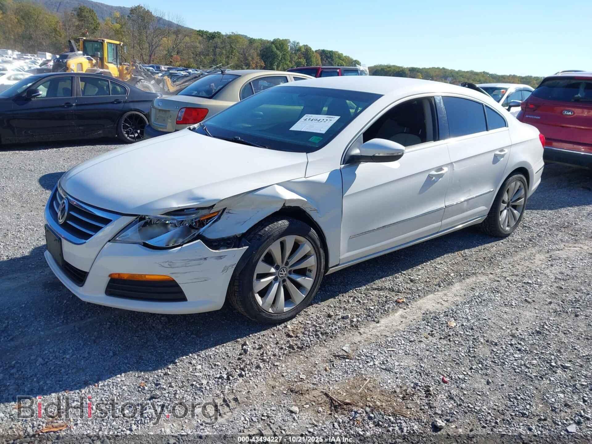 2011 VOLKSWAGEN CC - VIN: WVWMP7AN5BE726782 - Фото 2