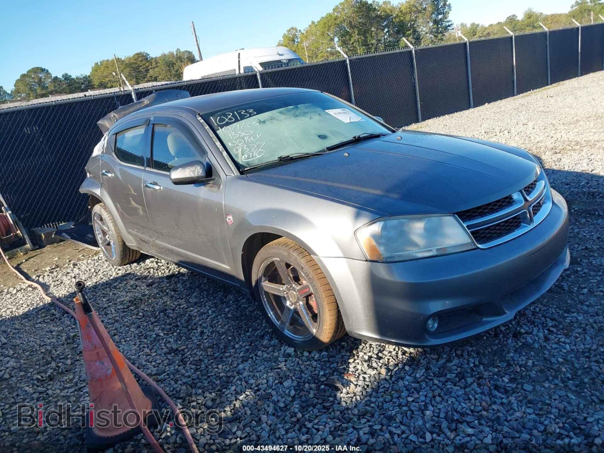Photo 1C3CDZCB9CN179377 - DODGE AVENGER 2012