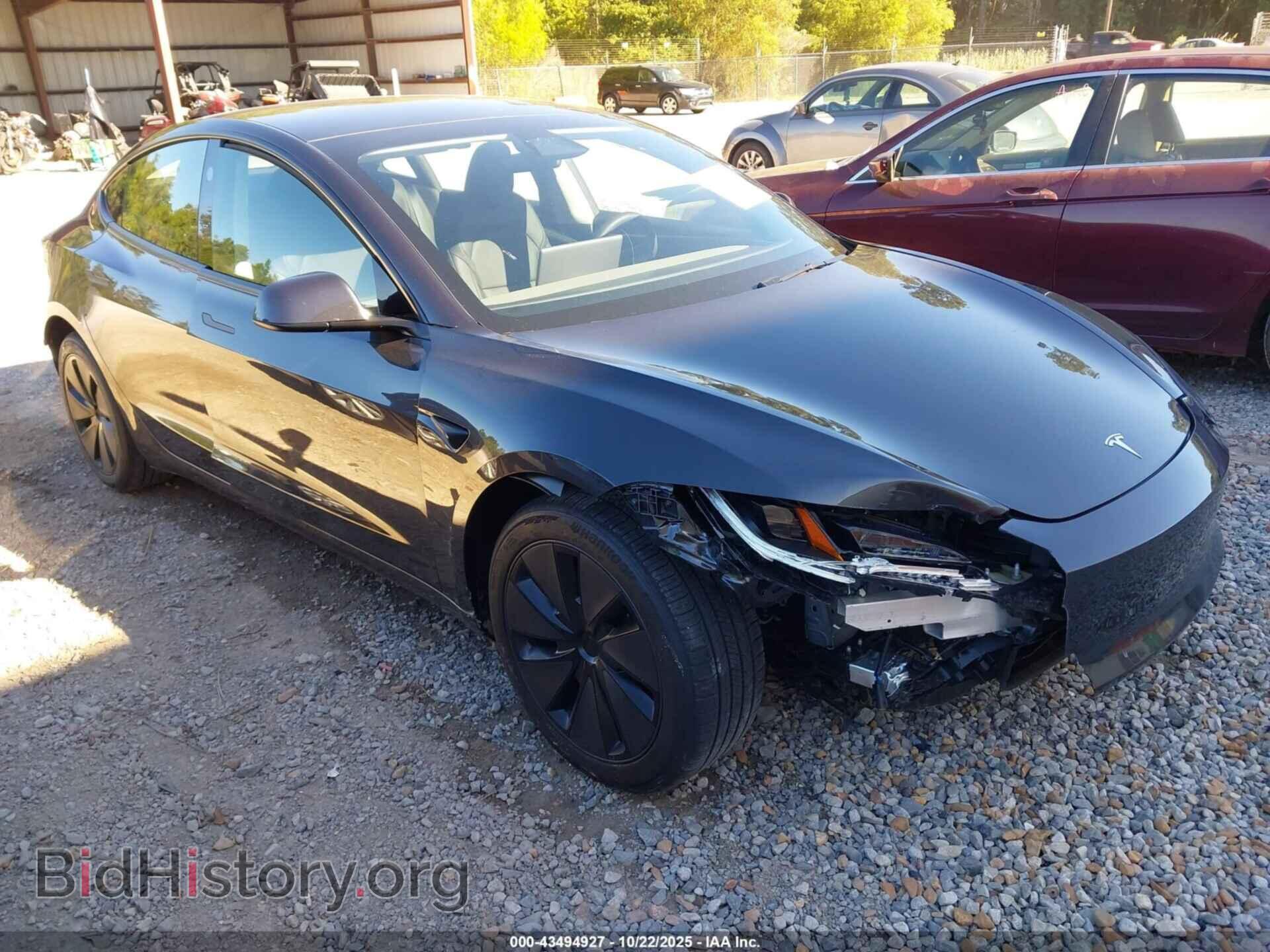 Фотография 5YJ3E1EA9SF057811 - TESLA MODEL 3 2025