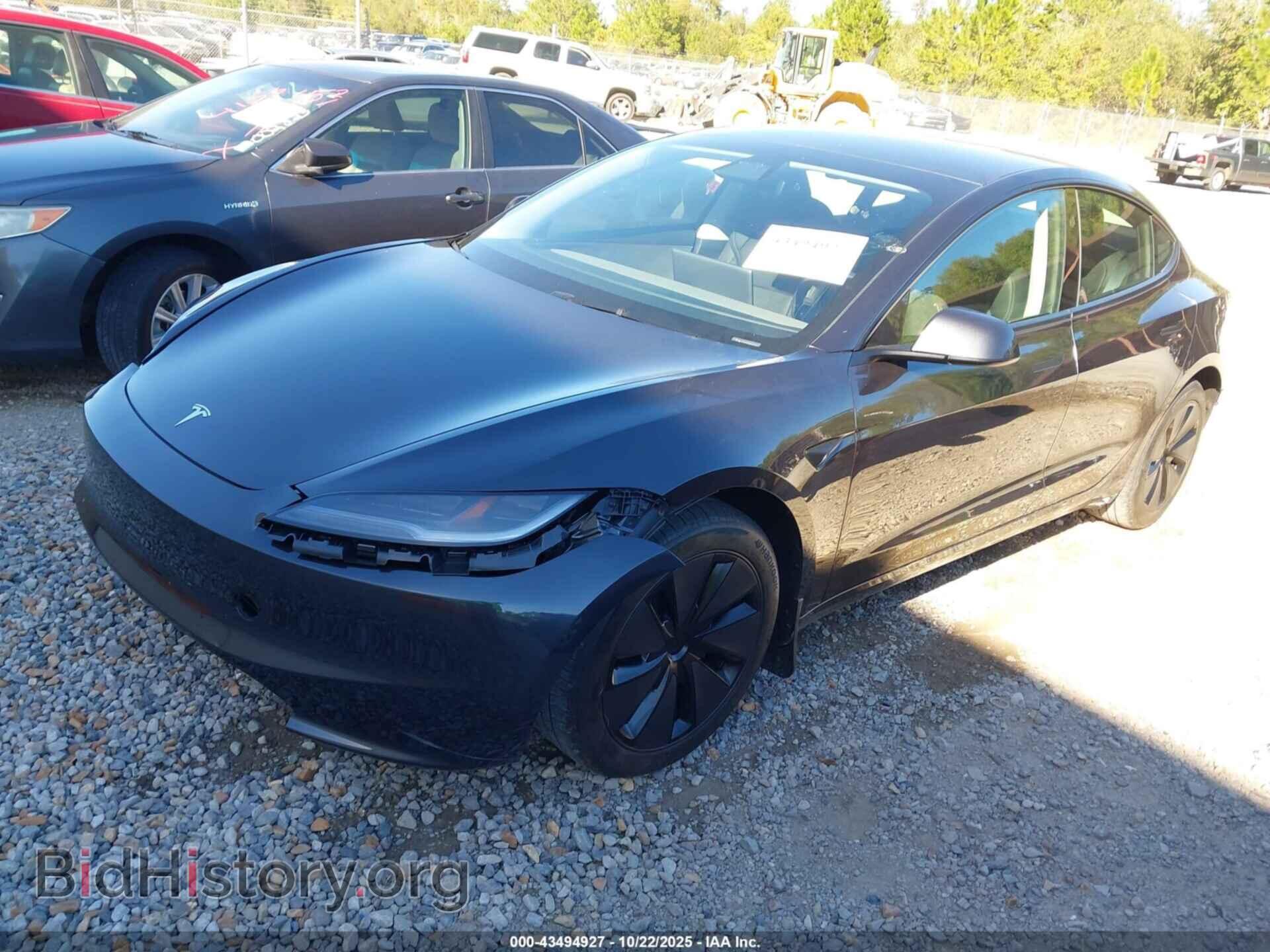2025 TESLA MODEL 3 - VIN: 5YJ3E1EA9SF057811 - Фото 2