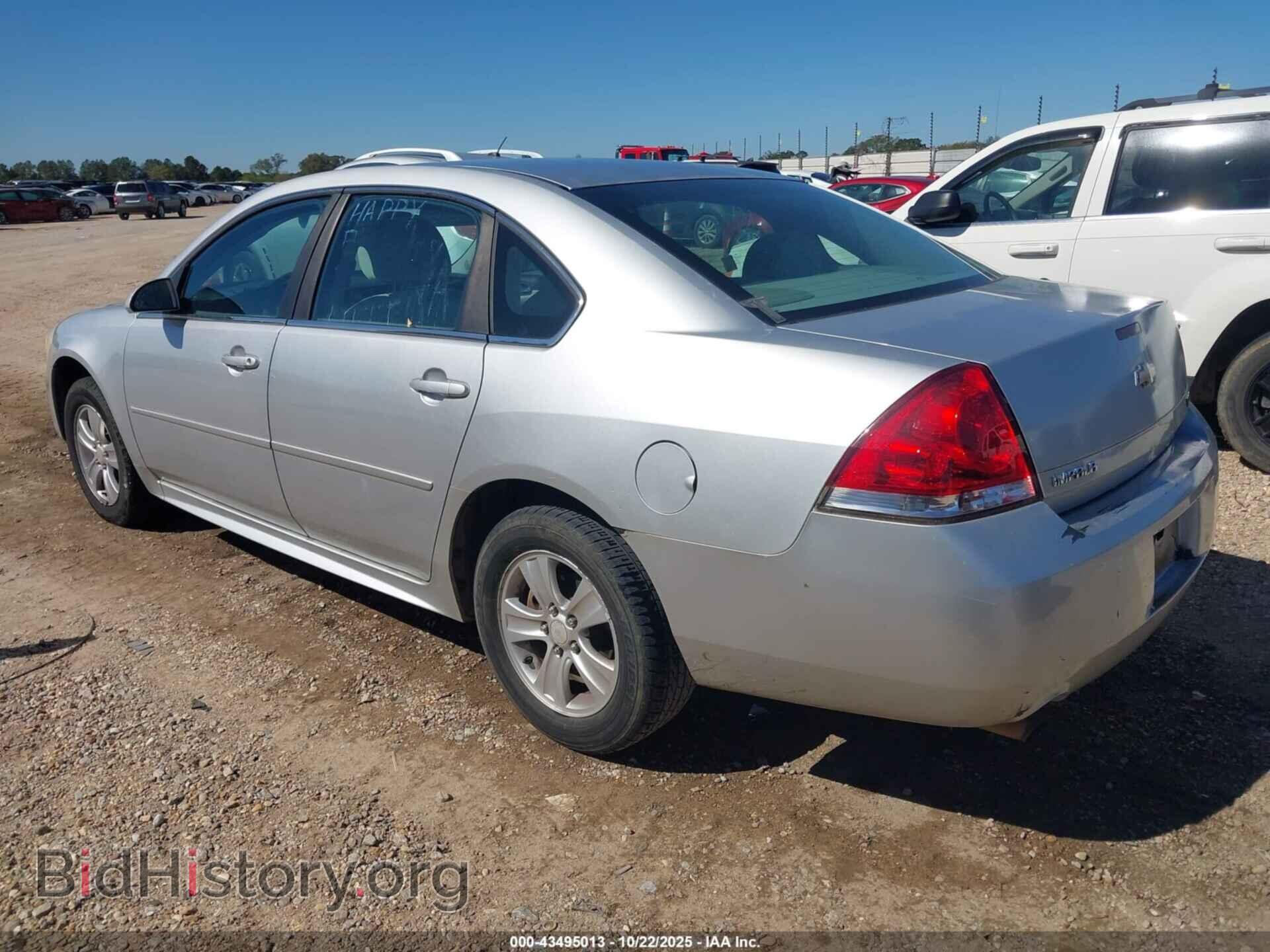 2012 CHEVROLET IMPALA - VIN: 2G1WF5E3XC1222619 - Фото 3