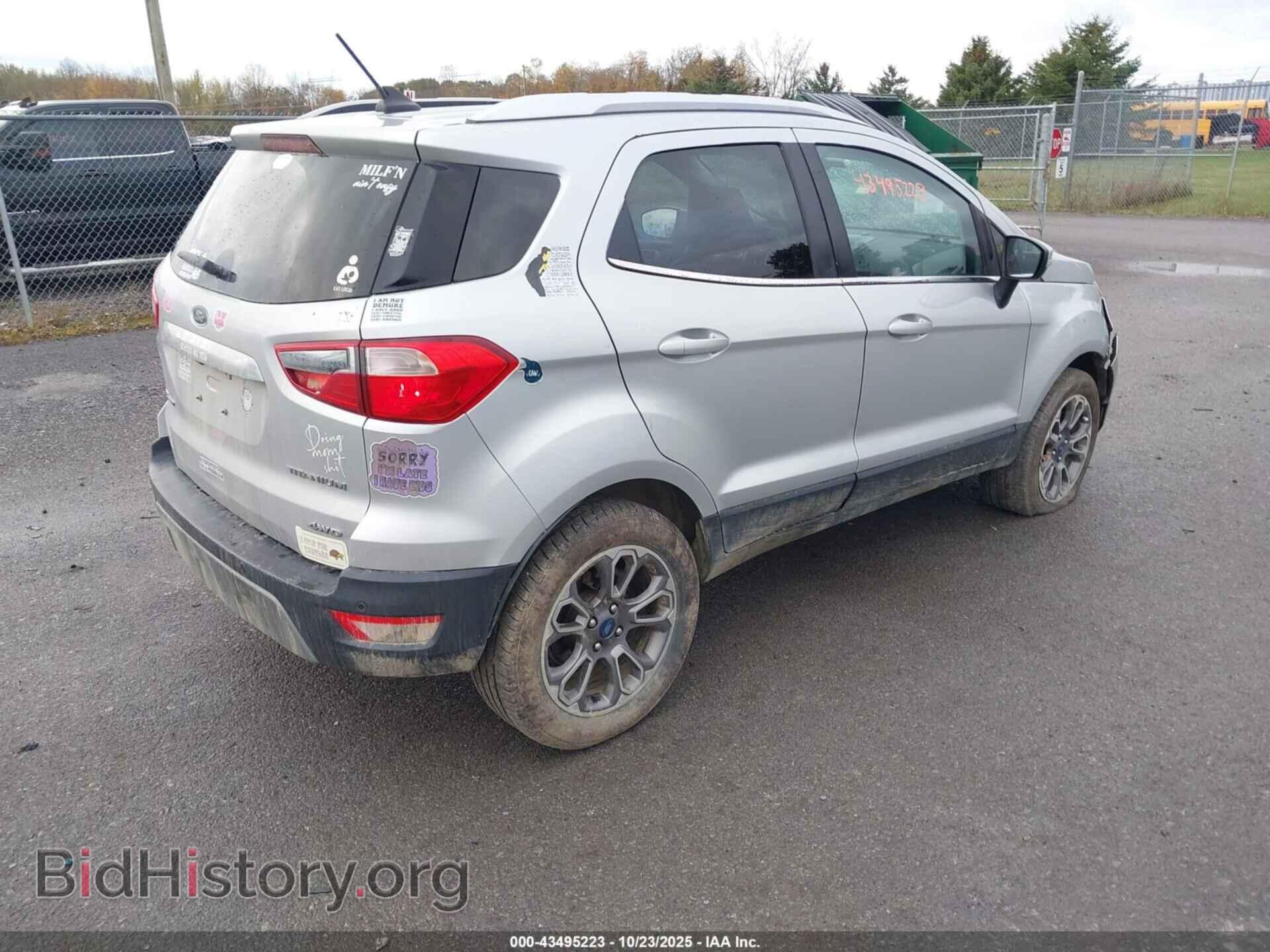 2020 FORD ECOSPORT - VIN: MAJ6S3KL7LC358492 - Фото 4