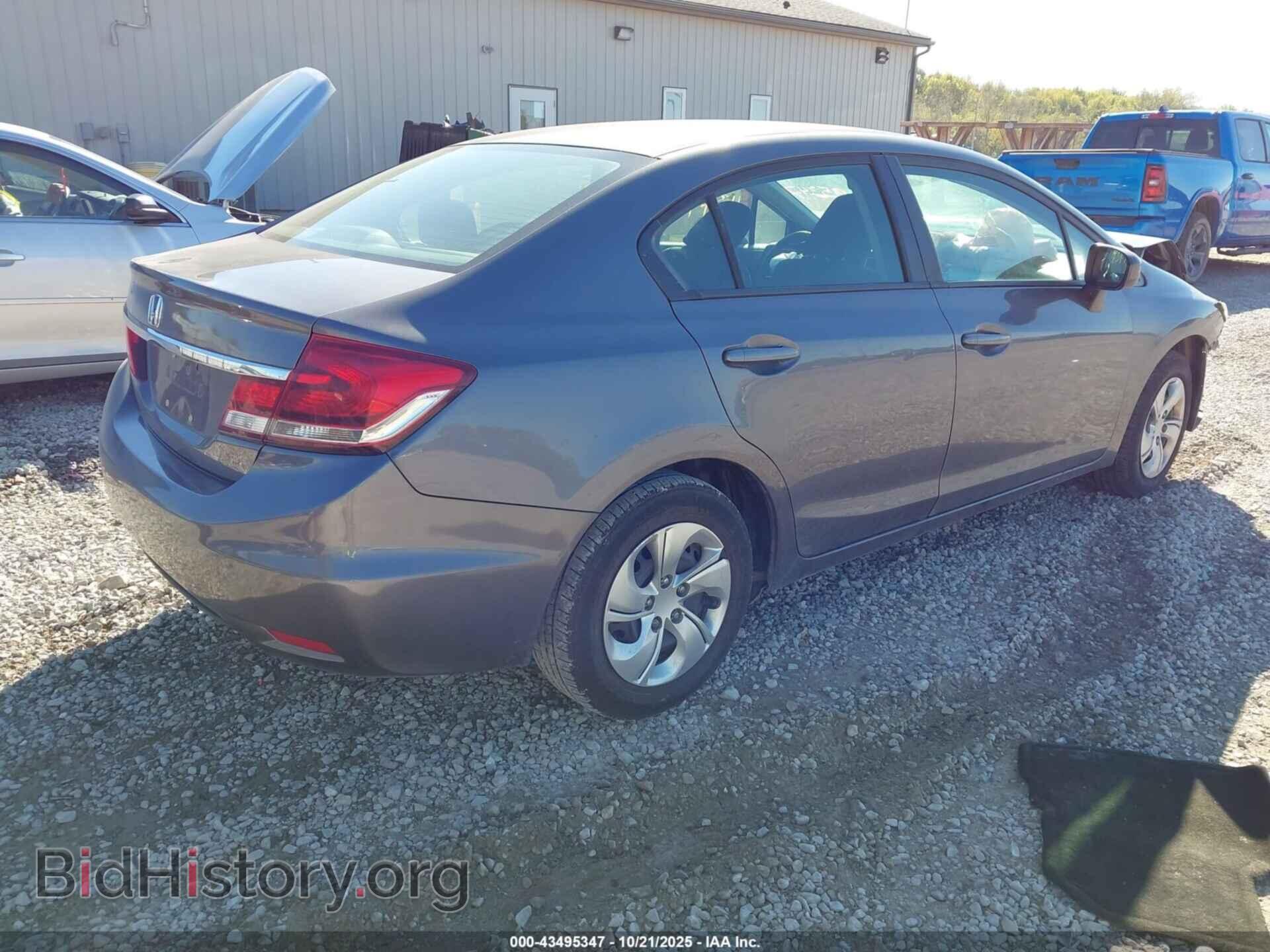 2014 HONDA CIVIC - VIN: 19XFB2F53EE024018 - Фото 4