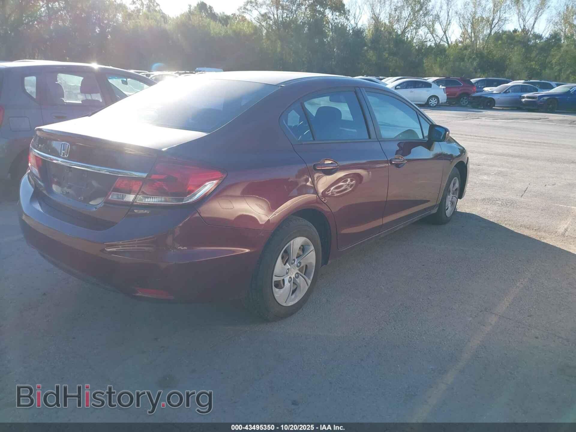 2014 HONDA CIVIC - VIN: 19XFB2F51EE003801 - Фото 4