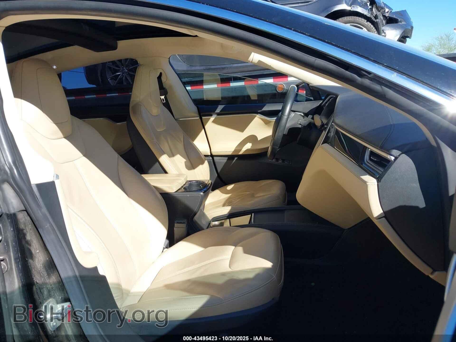 2014 TESLA MODEL S - VIN: 5YJSA1H13EFP53801 - Фото 5