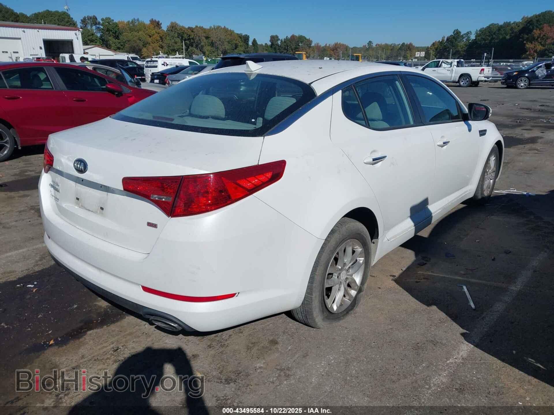 2013 KIA OPTIMA - VIN: KNAGM4A79D5371704 - Фото 4