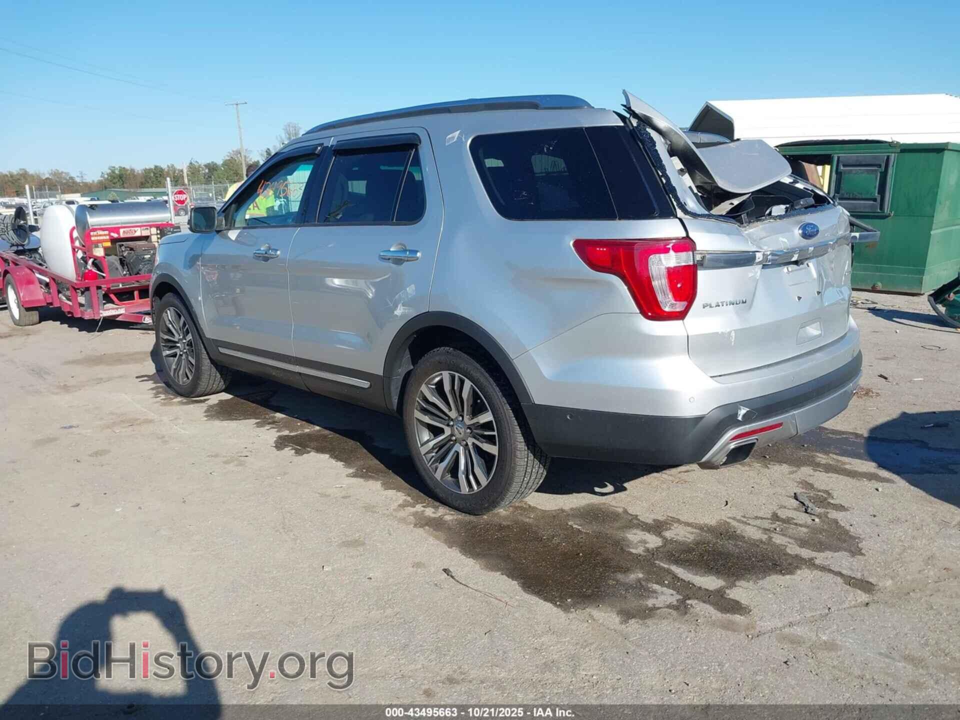 2016 FORD EXPLORER - VIN: 1FM5K8HT5GGA68918 - Фото 3