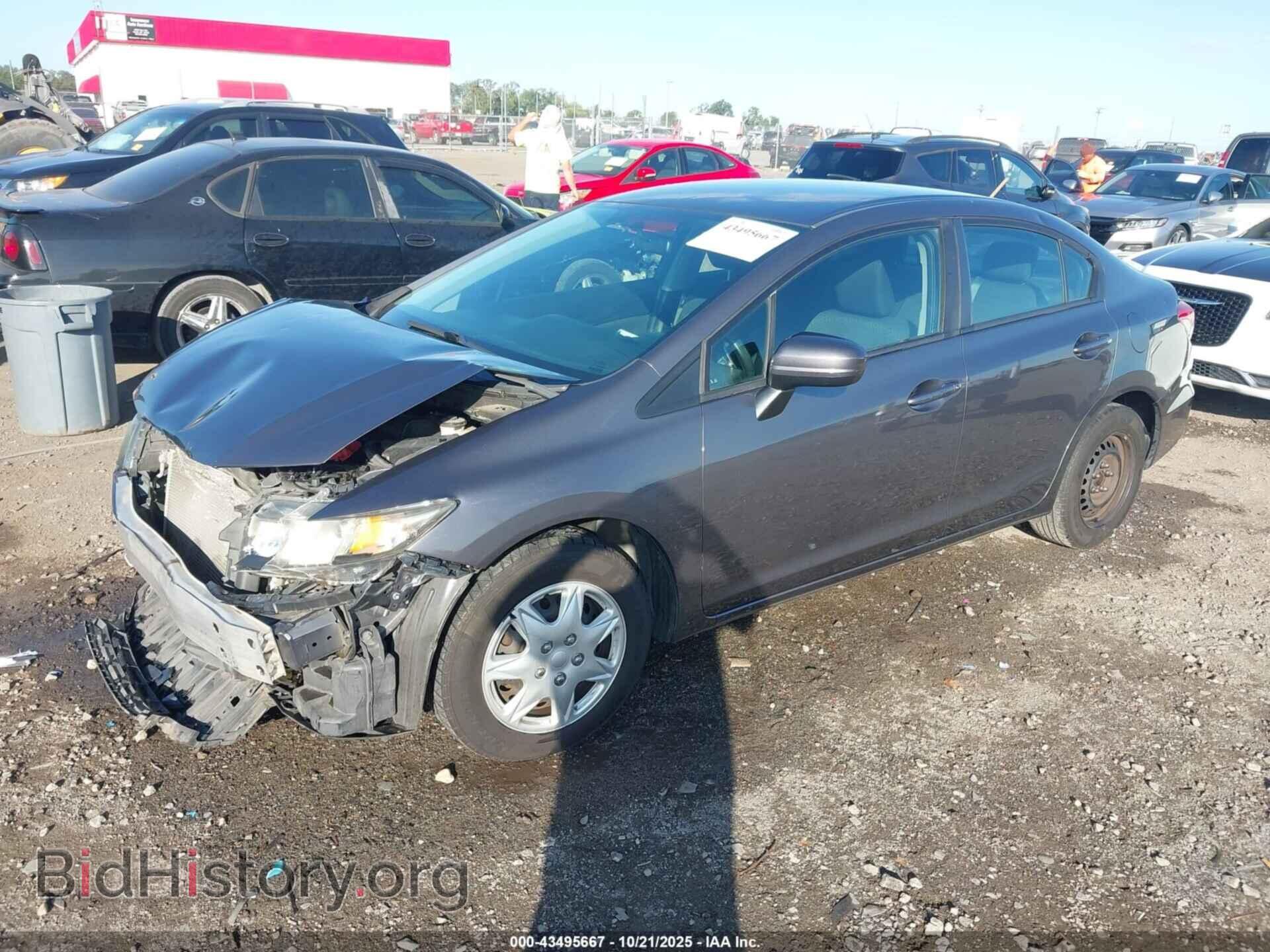2014 HONDA CIVIC - VIN: 2HGFB2F53EH541597 - Фото 2
