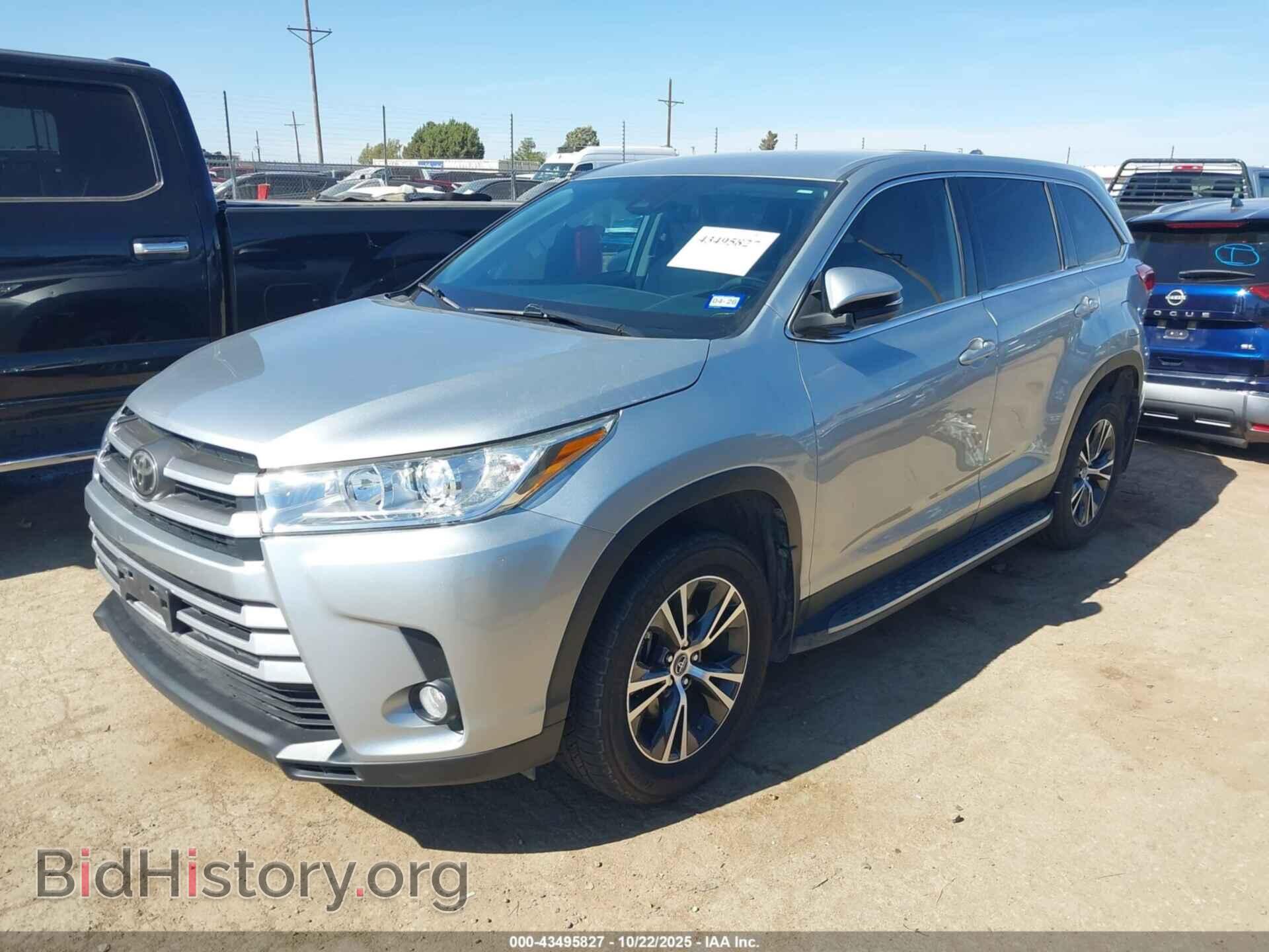 2019 TOYOTA HIGHLANDER - VIN: 5TDZZRFH6KS291554 - Фото 2