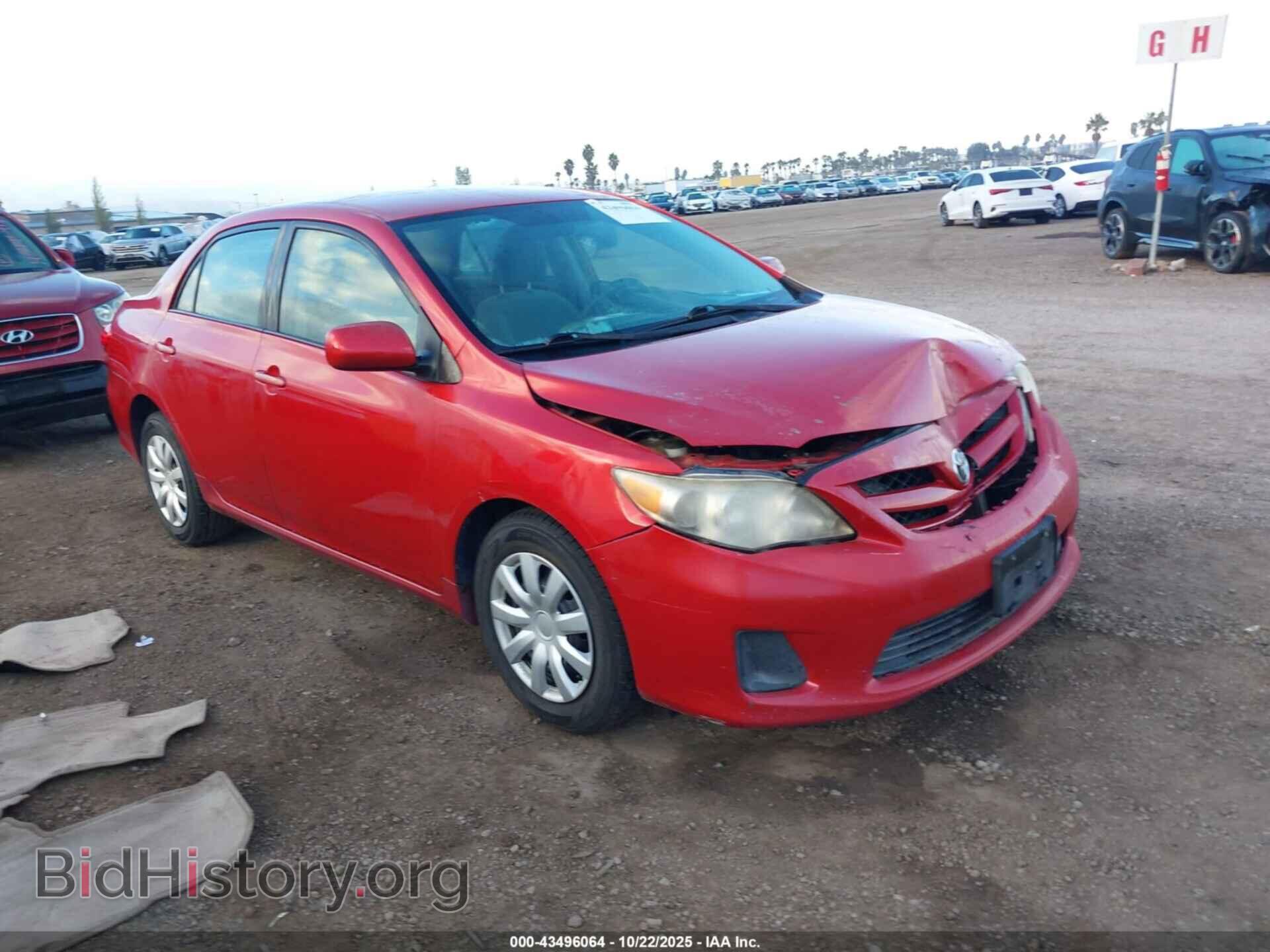 Photo 2T1BU4EE2BC567151 - TOYOTA COROLLA 2011