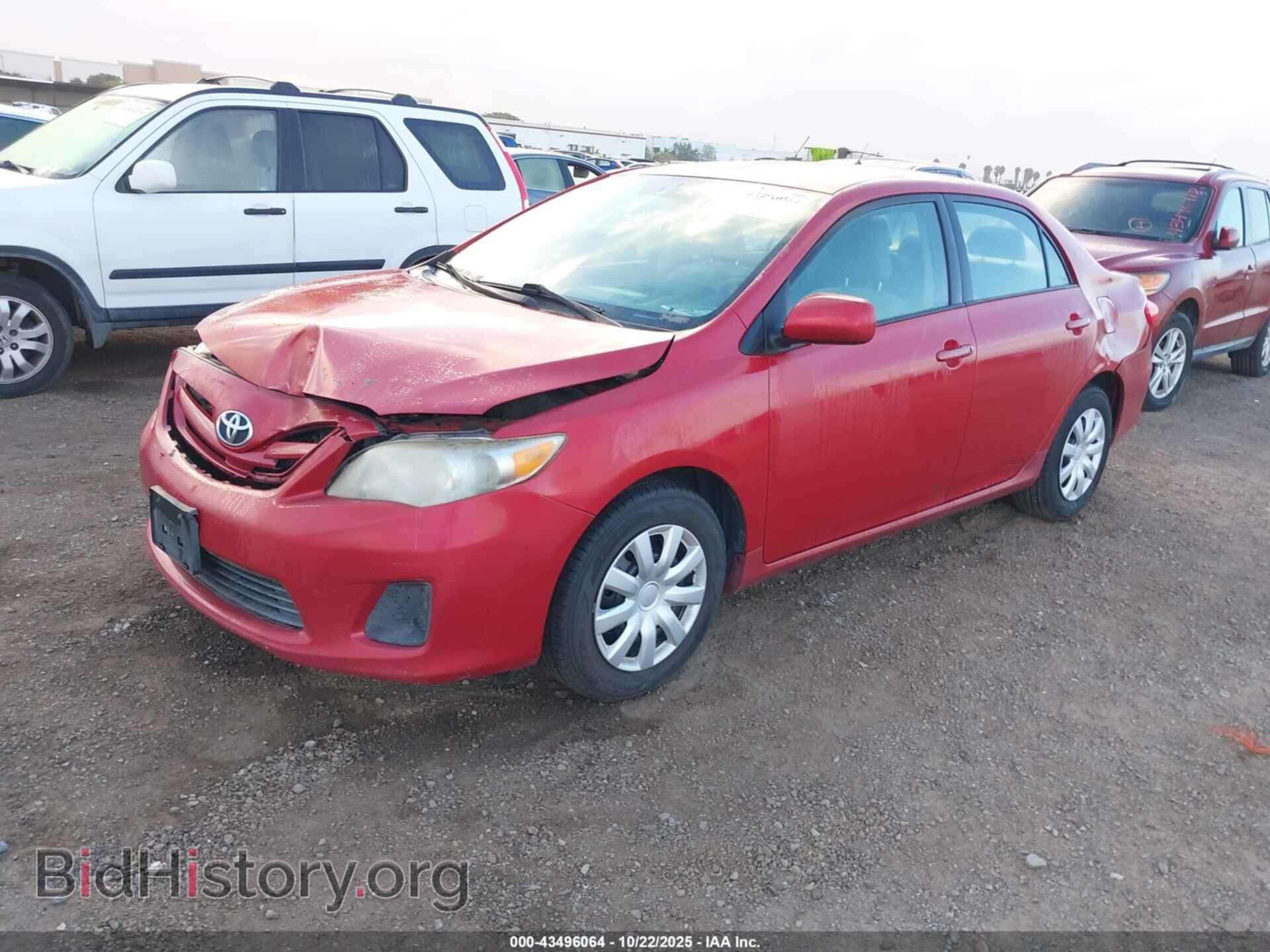 2011 TOYOTA COROLLA - VIN: 2T1BU4EE2BC567151 - Фото 2