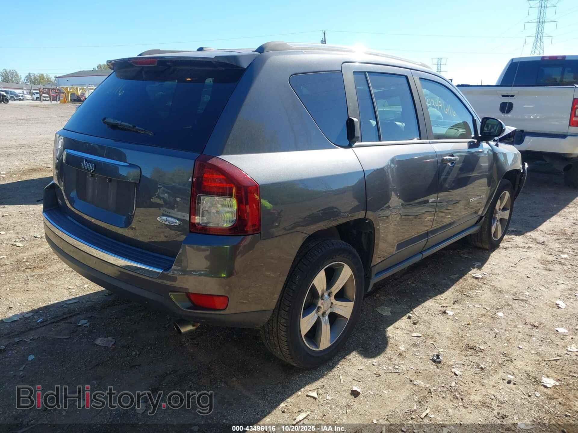 2016 JEEP COMPASS - VIN: 1C4NJCEA2GD815471 - Фото 4