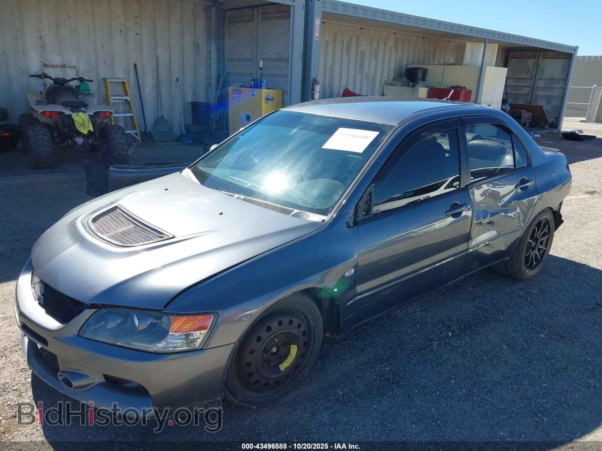 2006 MITSUBISHI LANCER EVOLUTION - VIN: JA3AH86C16U066831 - Фото 2