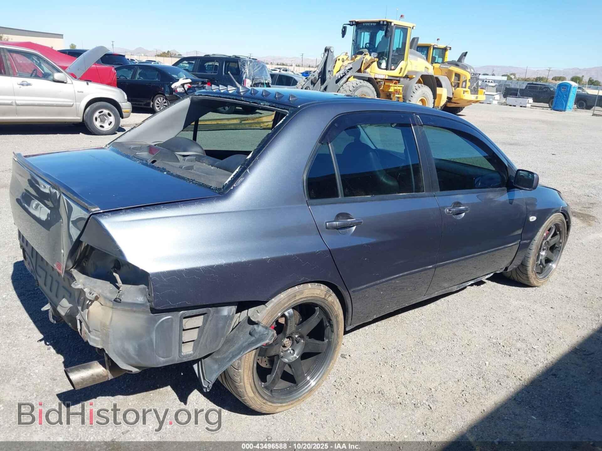 2006 MITSUBISHI LANCER EVOLUTION - VIN: JA3AH86C16U066831 - Фото 4