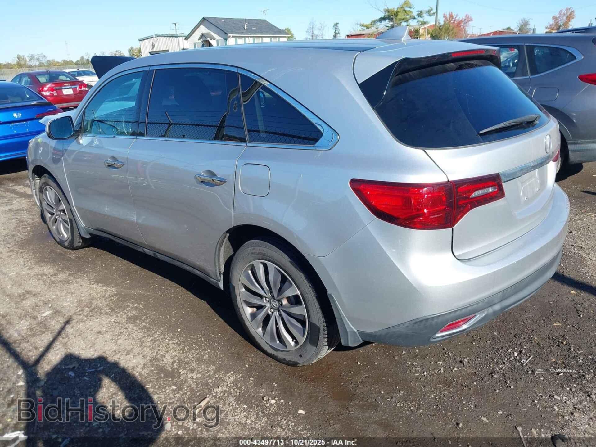 2014 ACURA MDX - VIN: 5FRYD4H64EB036112 - Фото 3