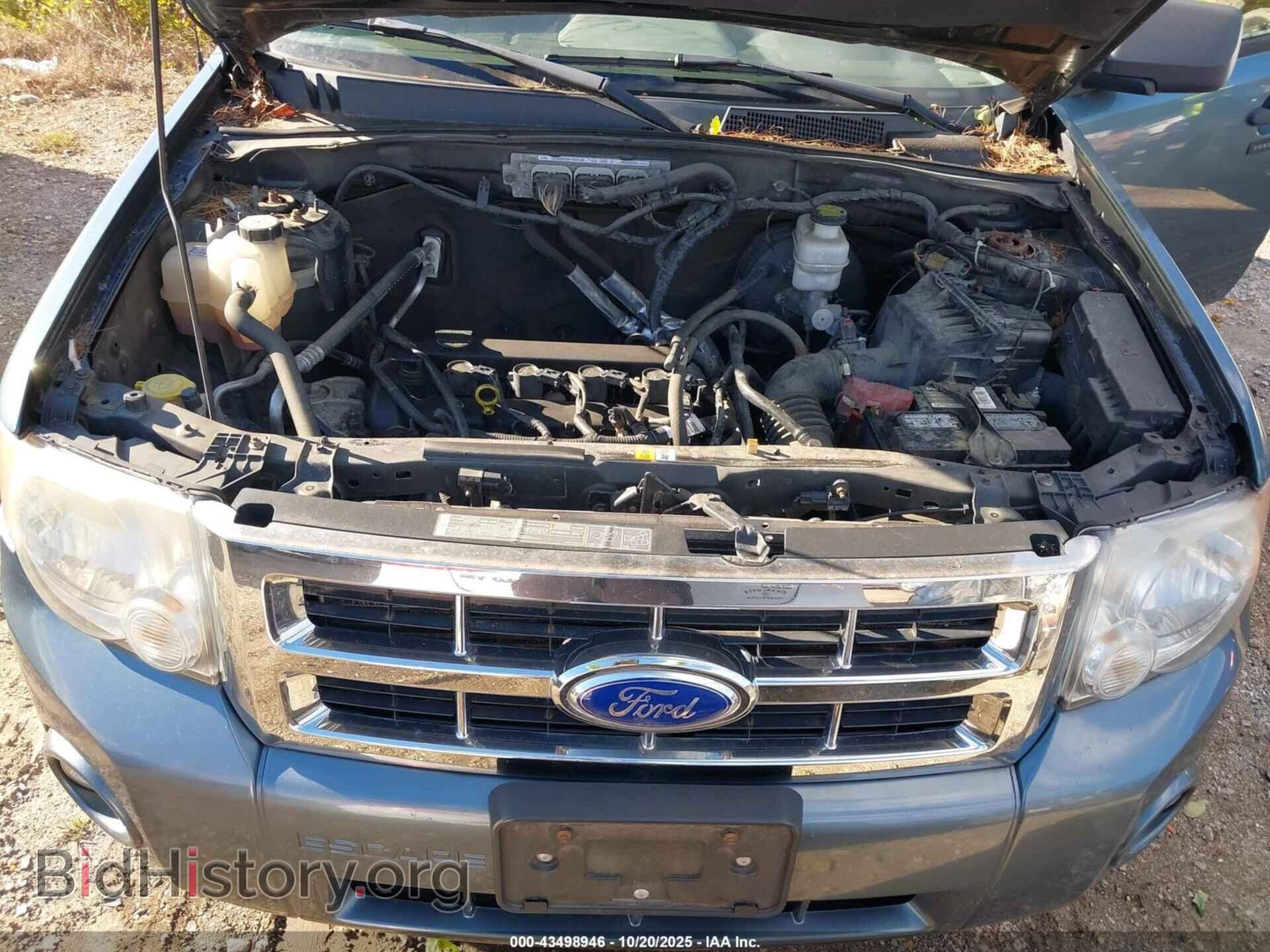 2011 FORD ESCAPE - VIN: 1FMCU9D70BKC09156 - Фото 10