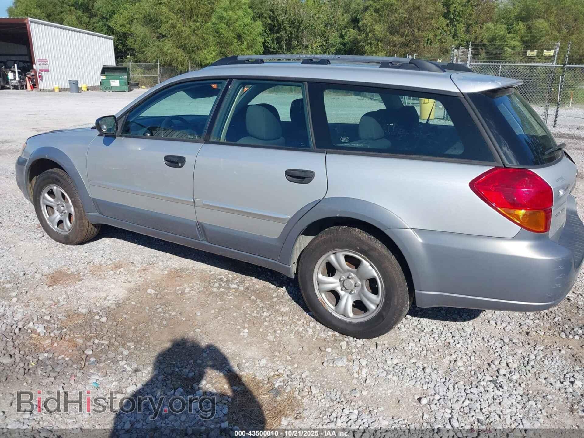 2007 SUBARU OUTBACK - VIN: 4S4BP61C877335357 - Фото 6