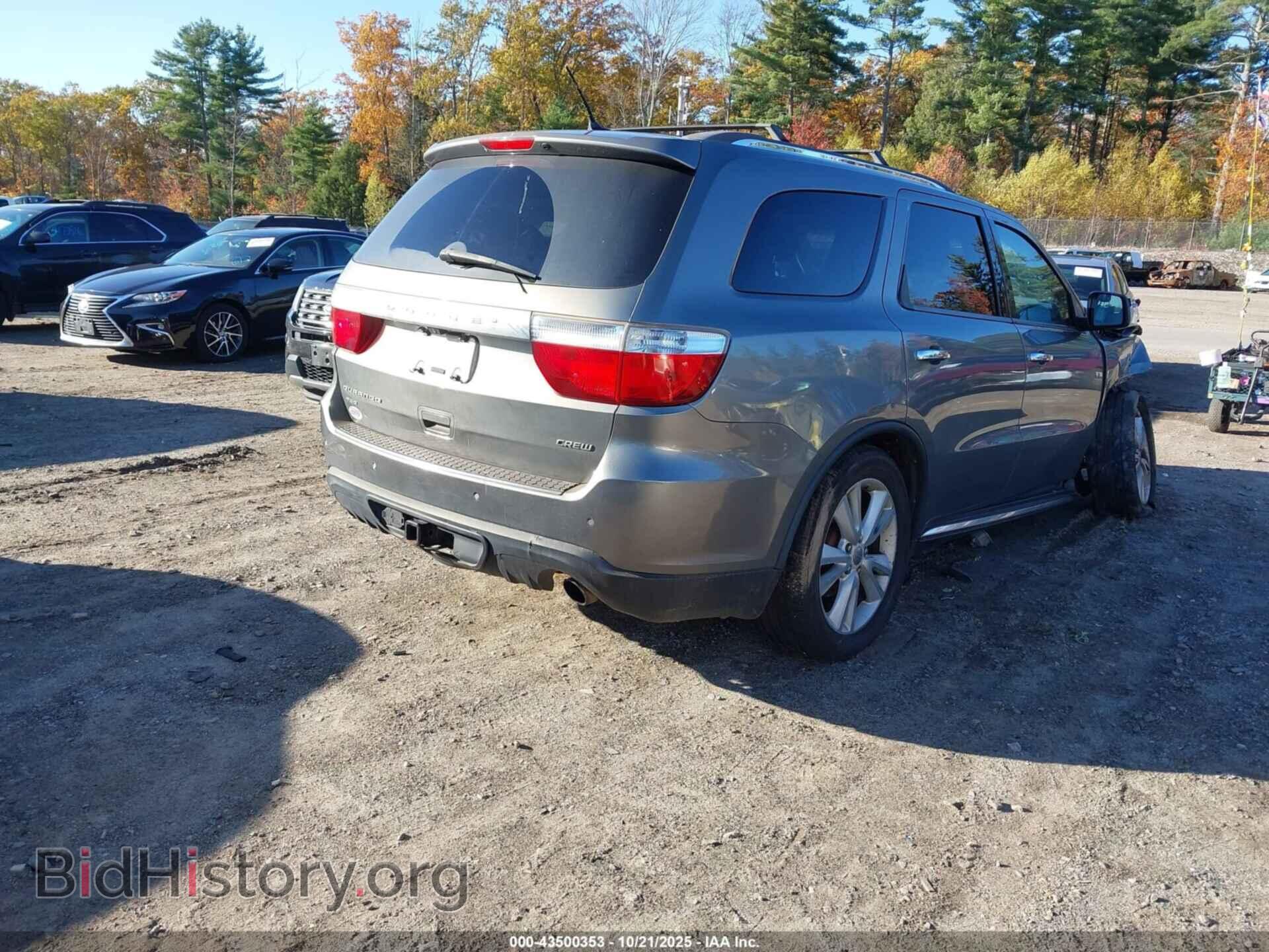 2013 DODGE DURANGO - VIN: 1C4RDJDG5DC597398 - Фото 4