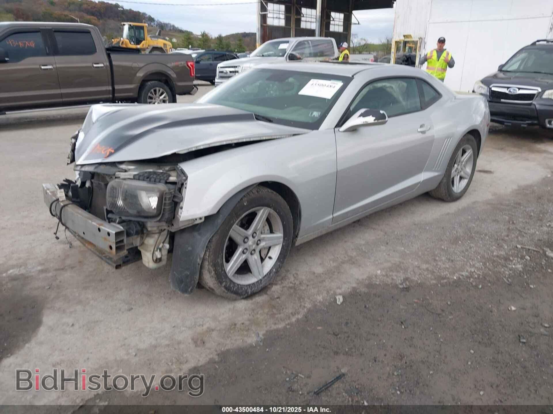 2010 CHEVROLET CAMARO - VIN: 2G1FB1EV7A9111319 - Фото 2