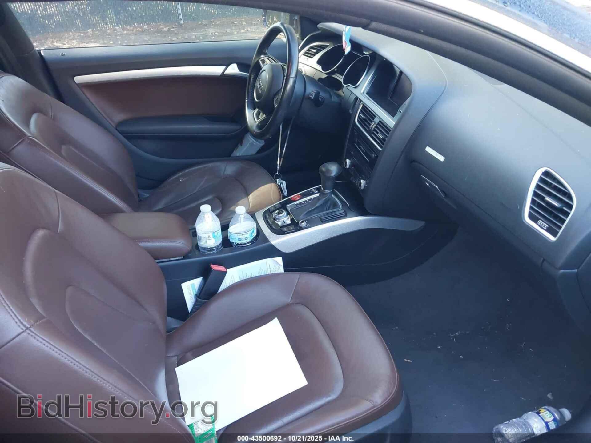 2013 AUDI A5 - VIN: WAULFAFR4DA011118 - Photo 5